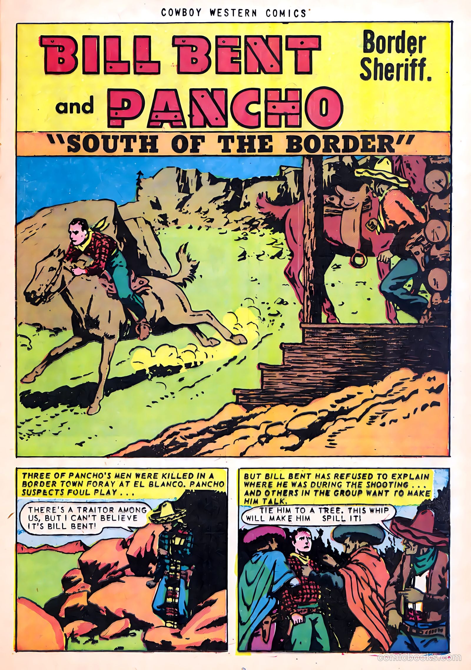 Cowboy Western Comics #39 (1952) — page 21 of 36