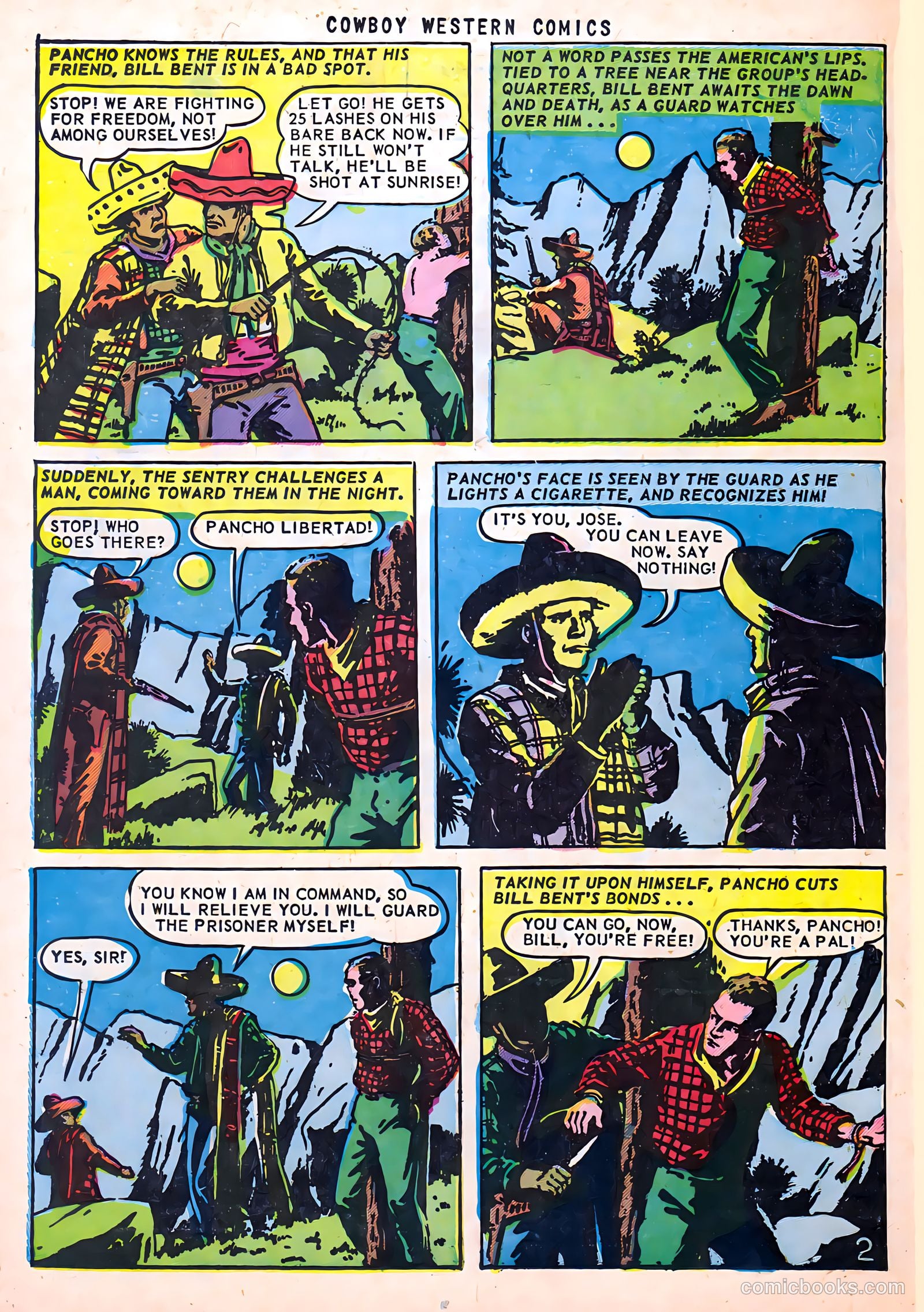 Cowboy Western Comics #39 (1952) — page 22 of 36