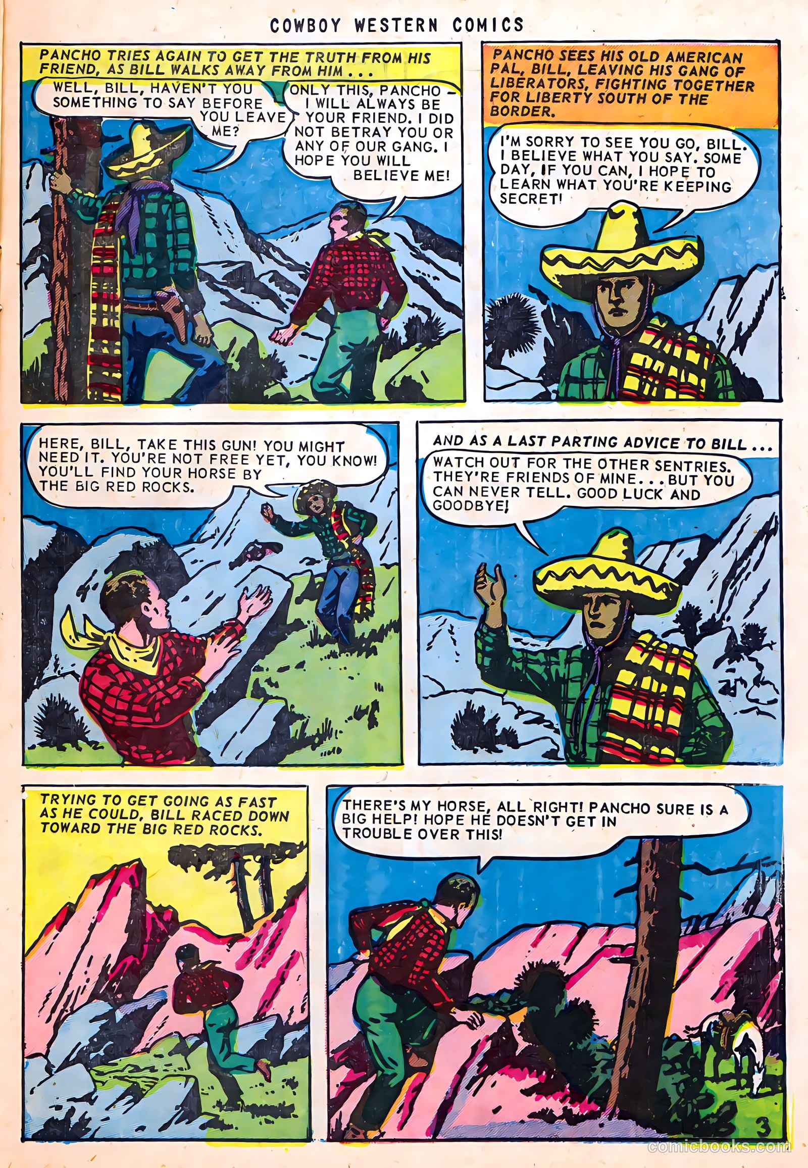 Cowboy Western Comics #39 (1952) — page 23 of 36