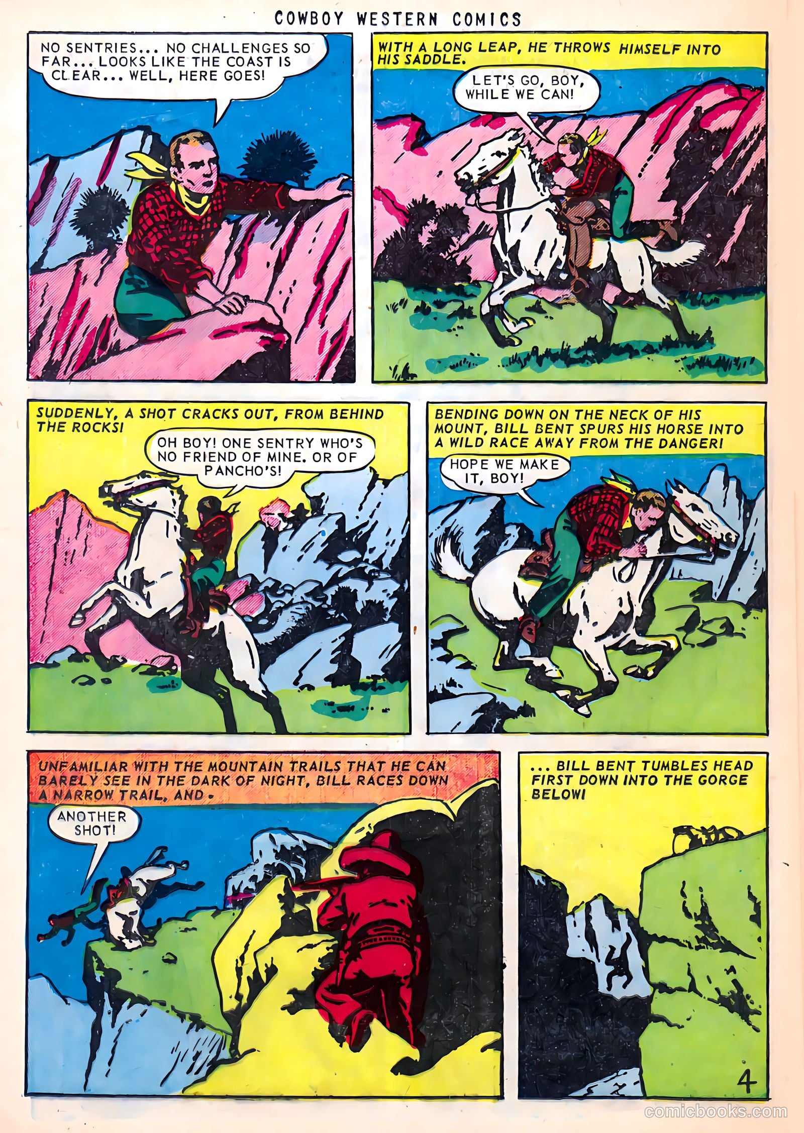 Cowboy Western Comics #39 (1952) — page 24 of 36