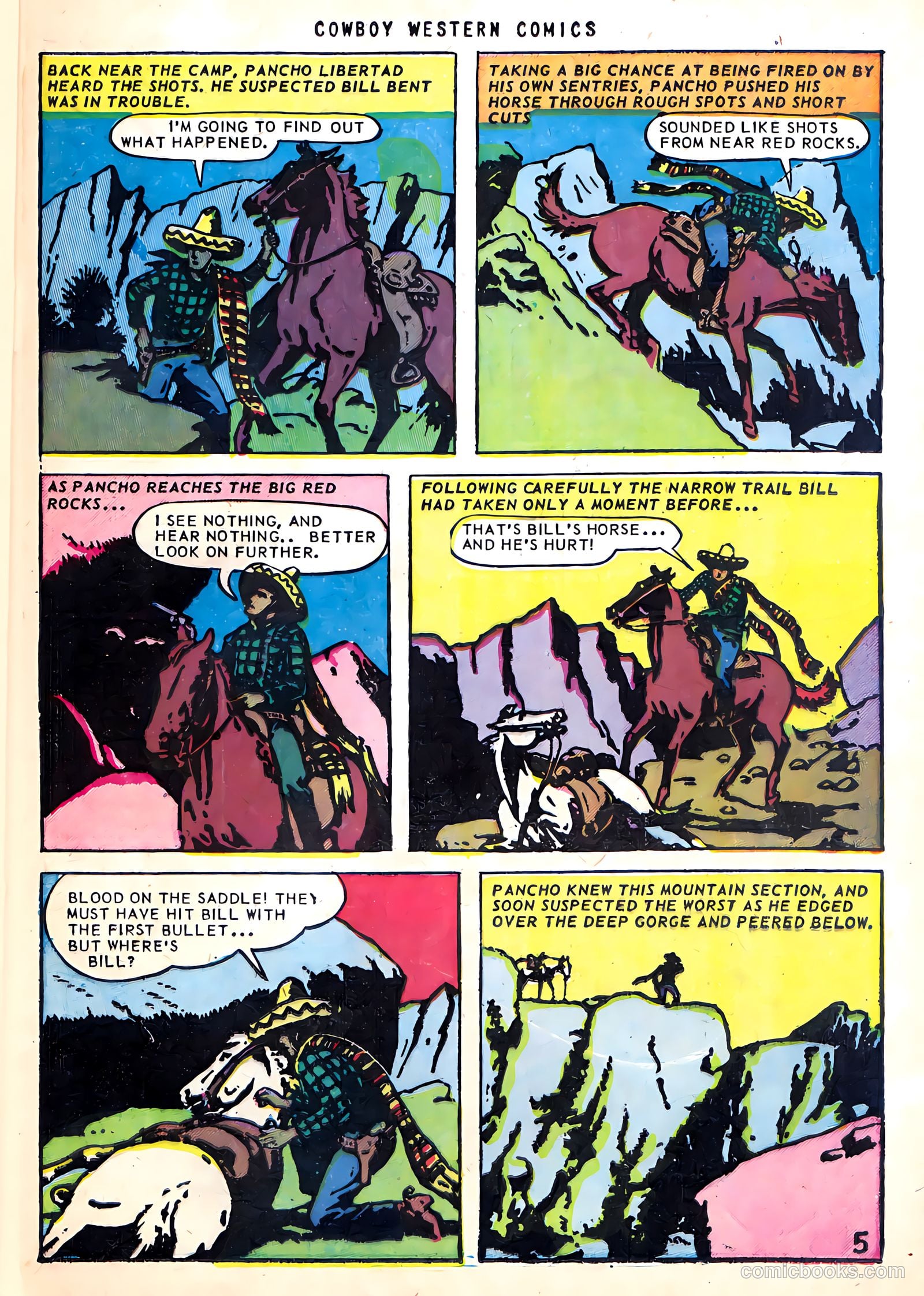 Cowboy Western Comics #39 (1952) — page 25 of 36