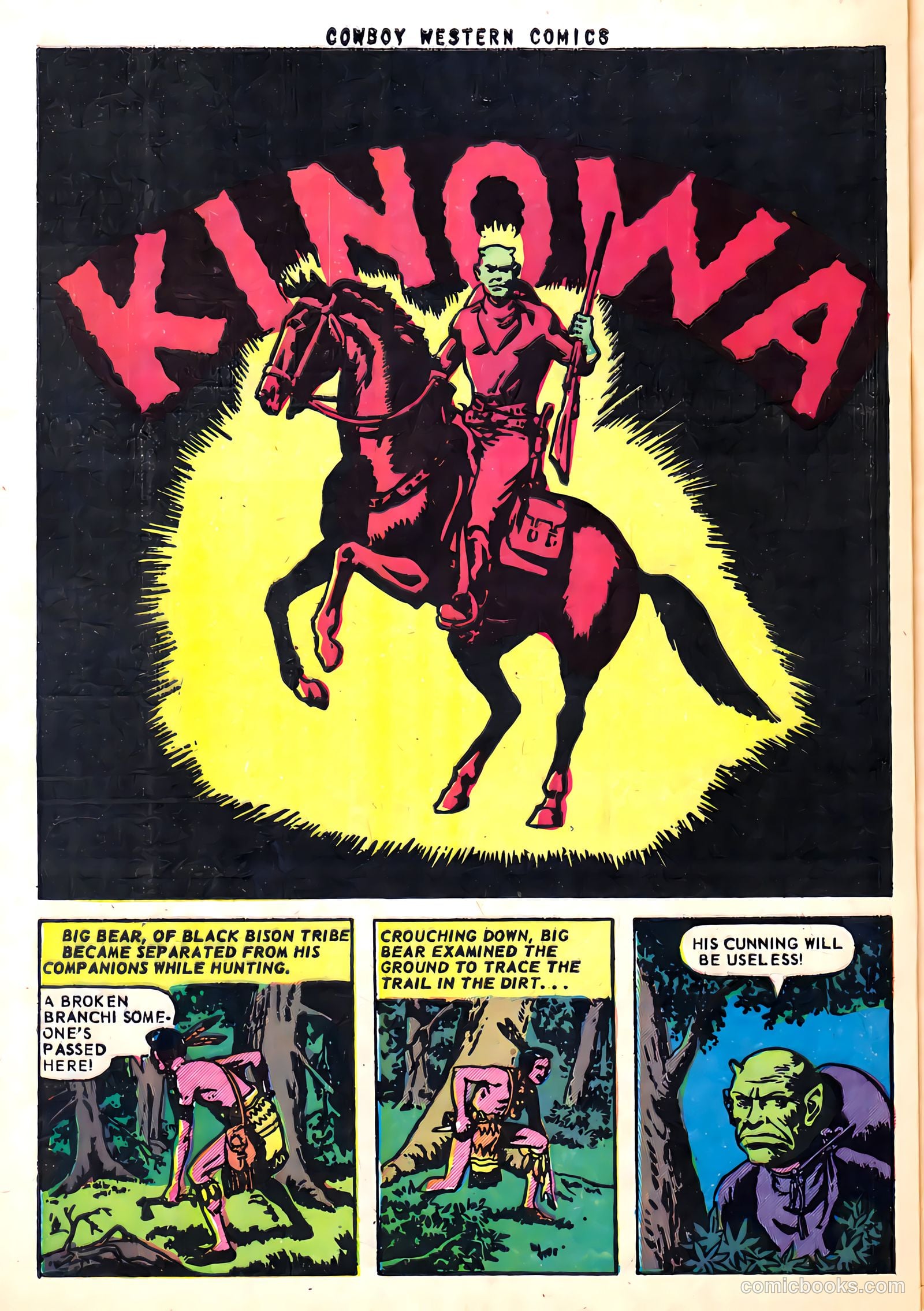 Cowboy Western Comics #39 (1952) — page 28 of 36