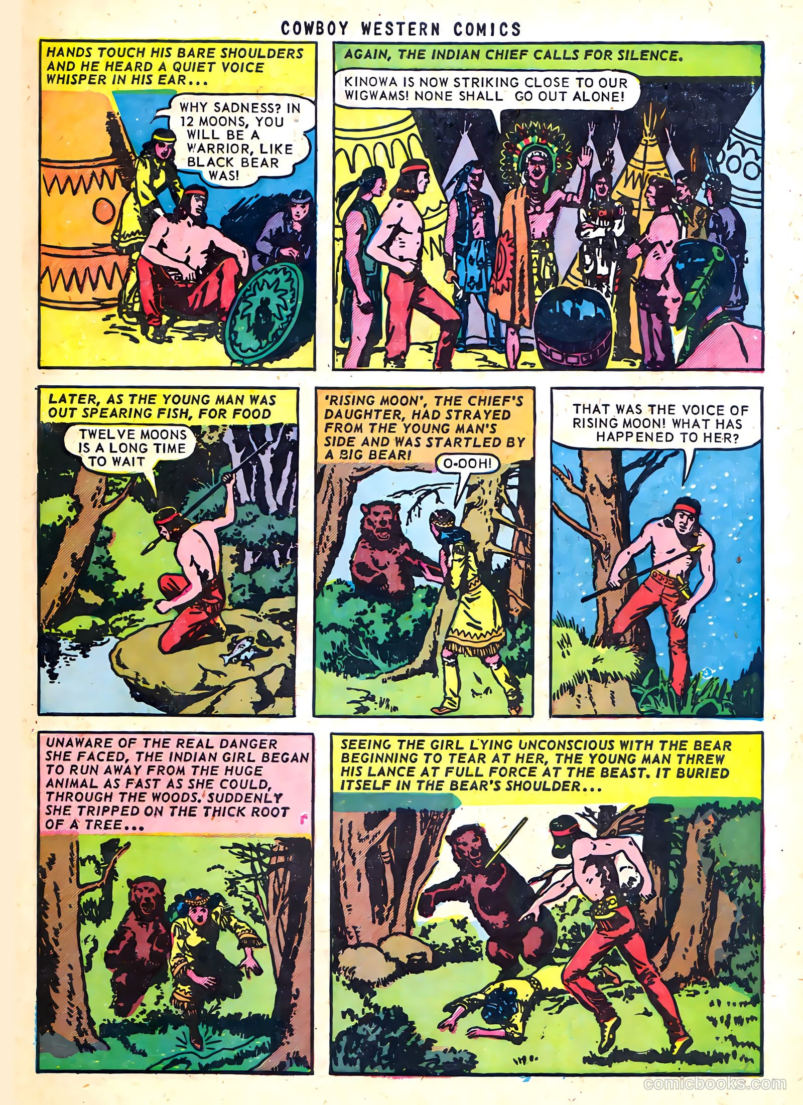 Cowboy Western Comics #39 (1952) — page 31 of 36