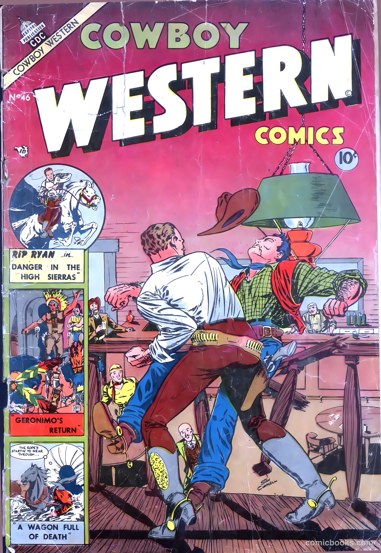 Cowboy Western Comics #46