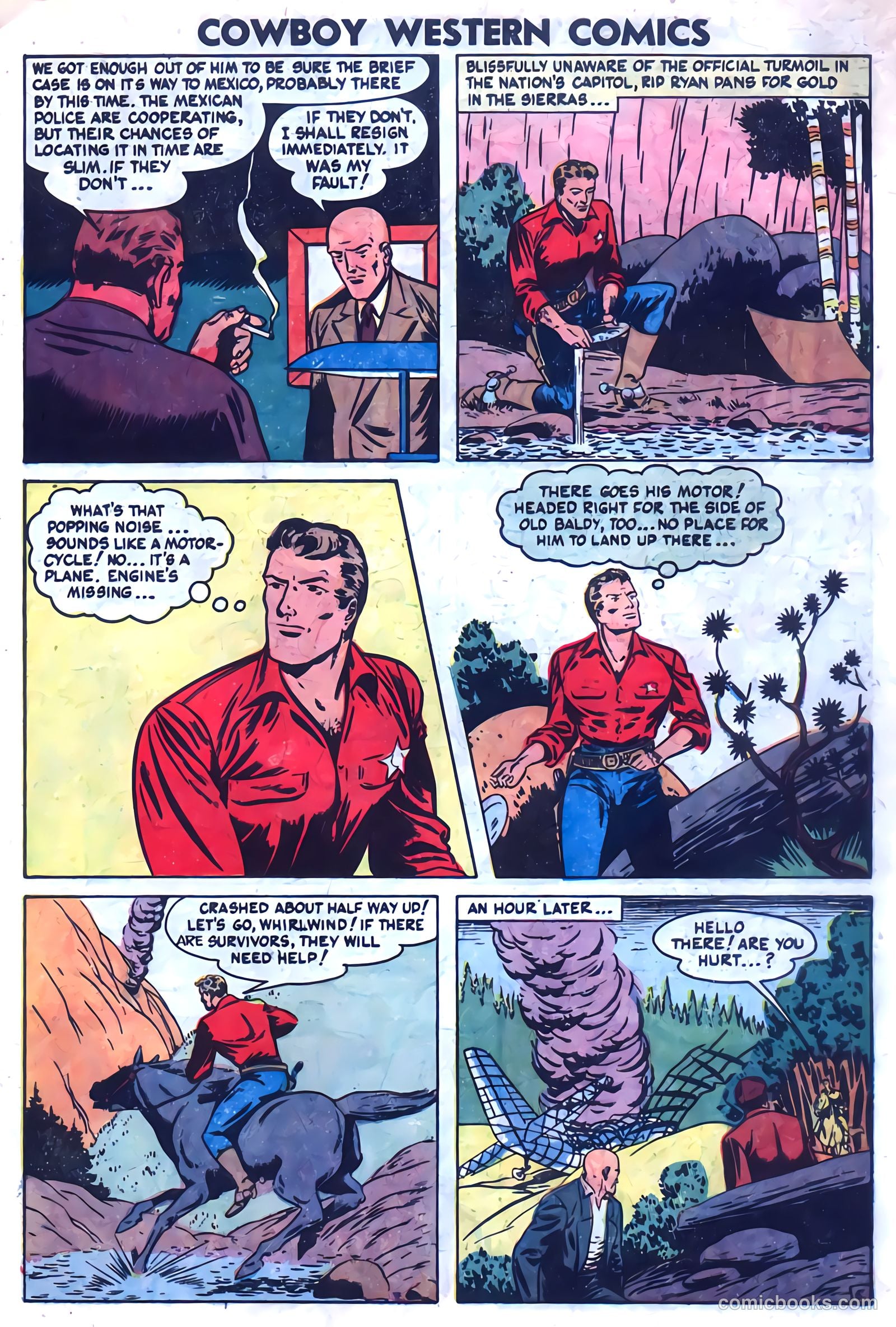 Cowboy Western Comics #46 (1953) — page 7 of 36