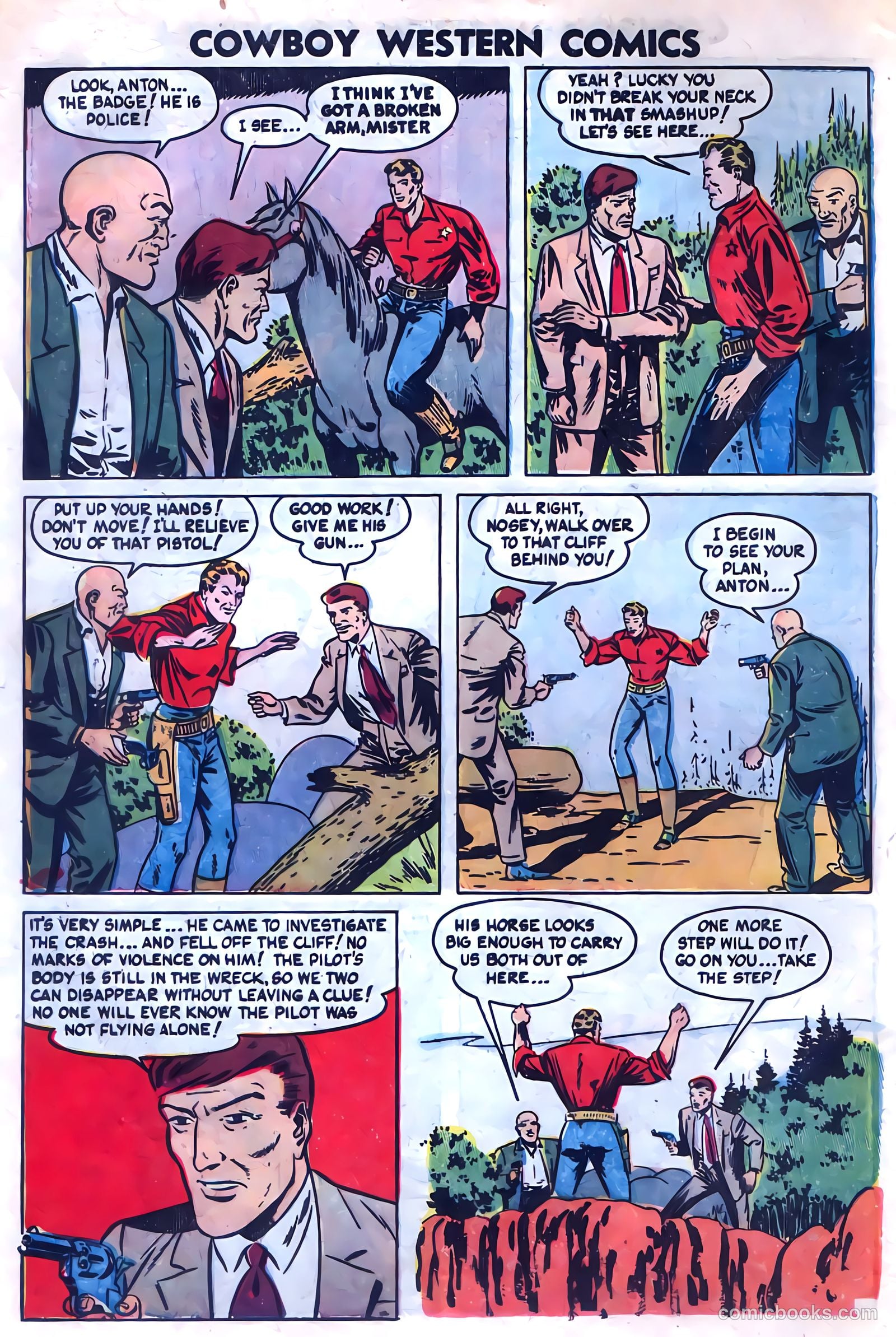 Cowboy Western Comics #46 (1953) — page 8 of 36
