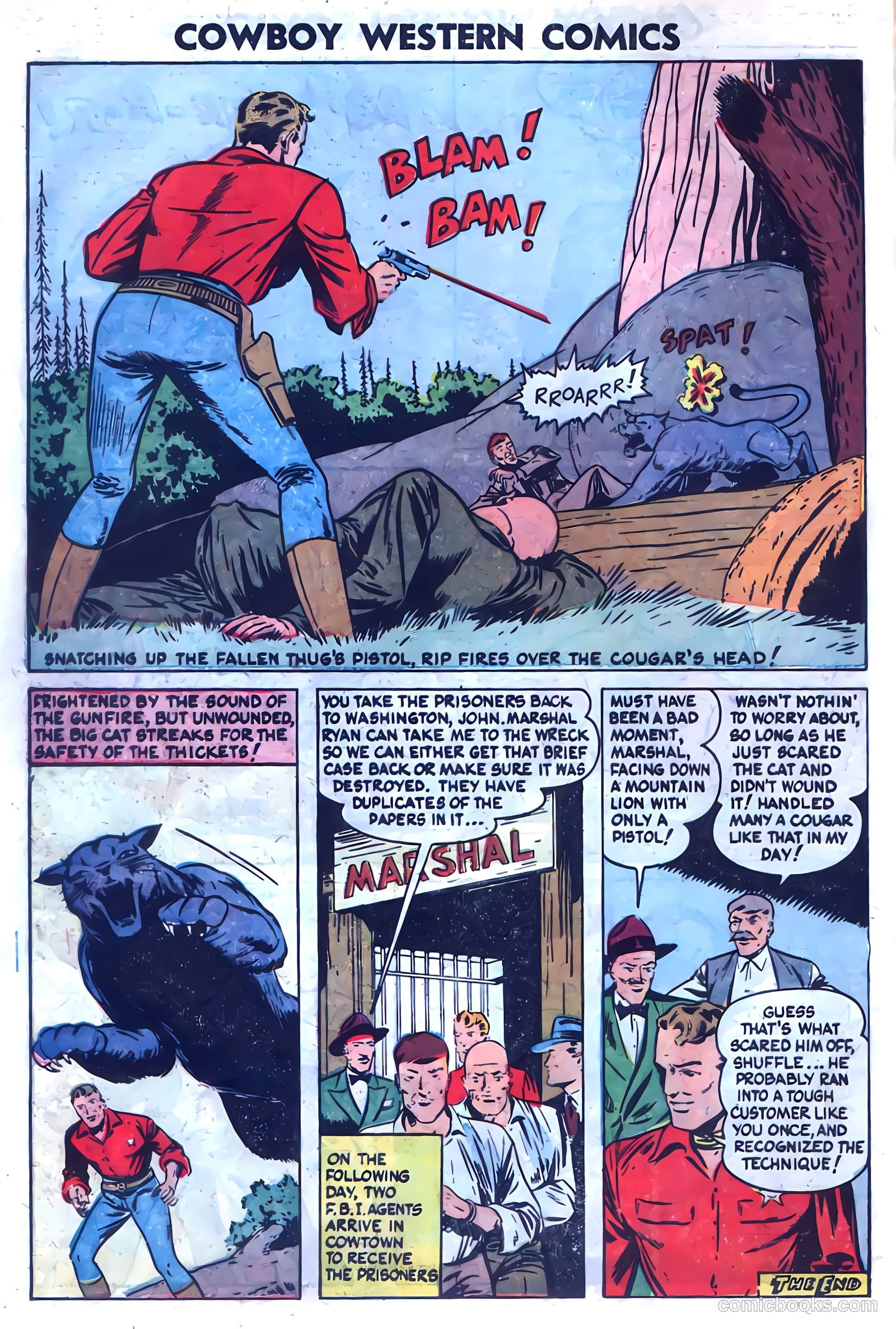 Cowboy Western Comics #46 (1953) — page 10 of 36