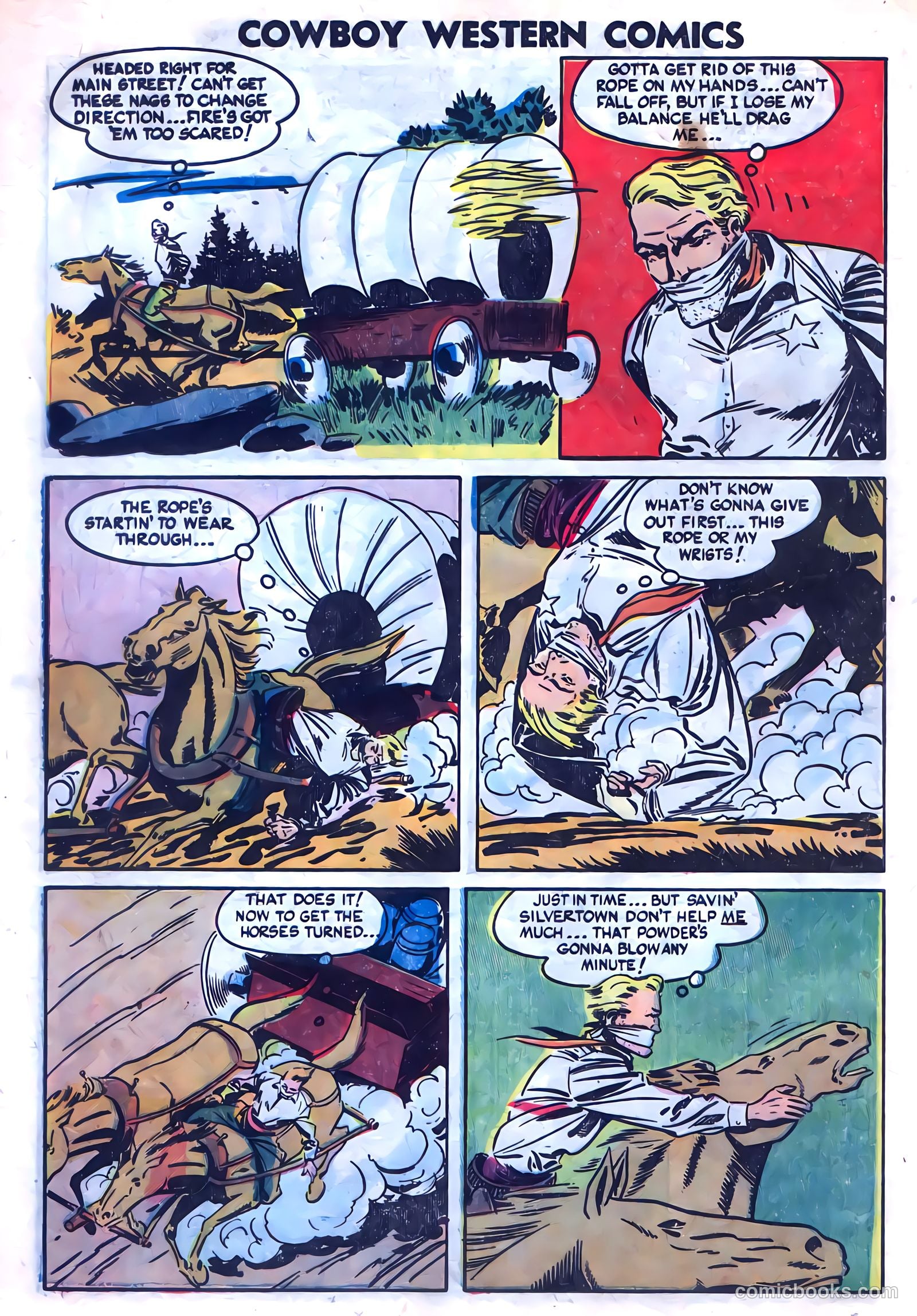 Cowboy Western Comics #46 (1953) — page 24 of 36