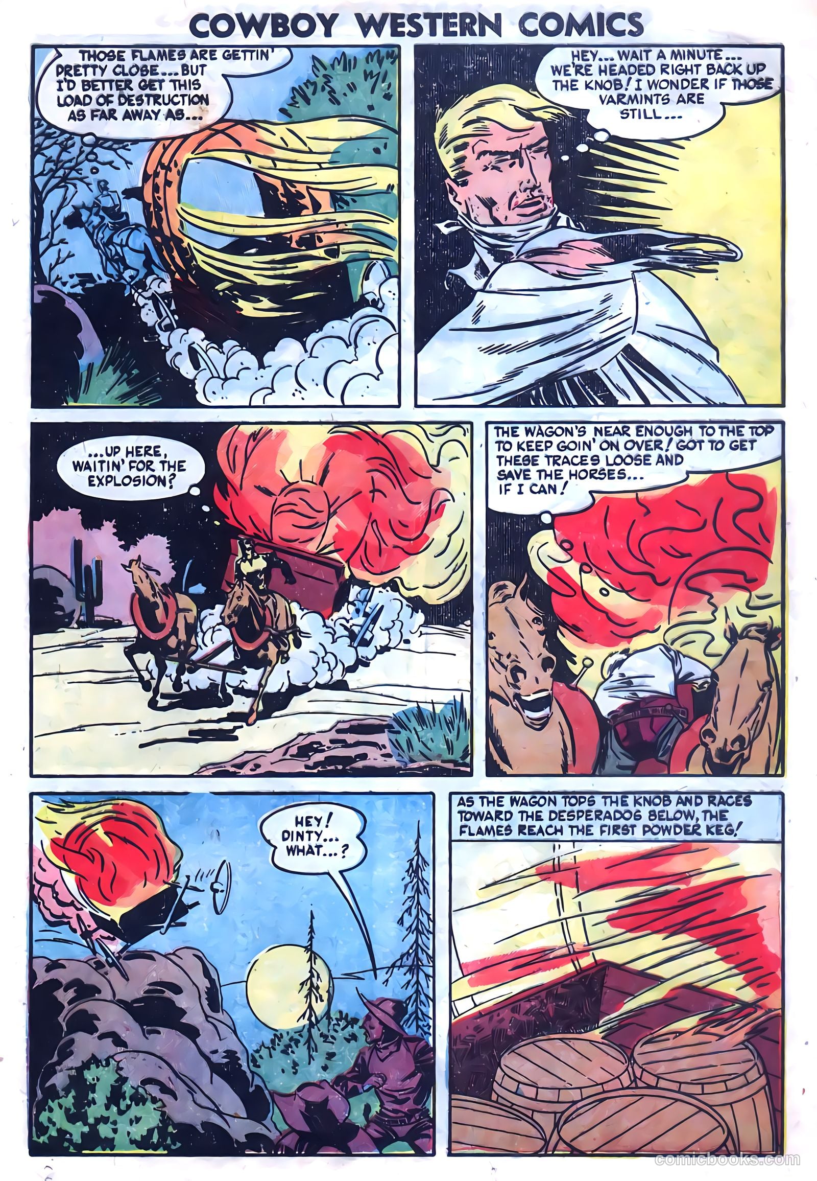 Cowboy Western Comics #46 (1953) — page 25 of 36