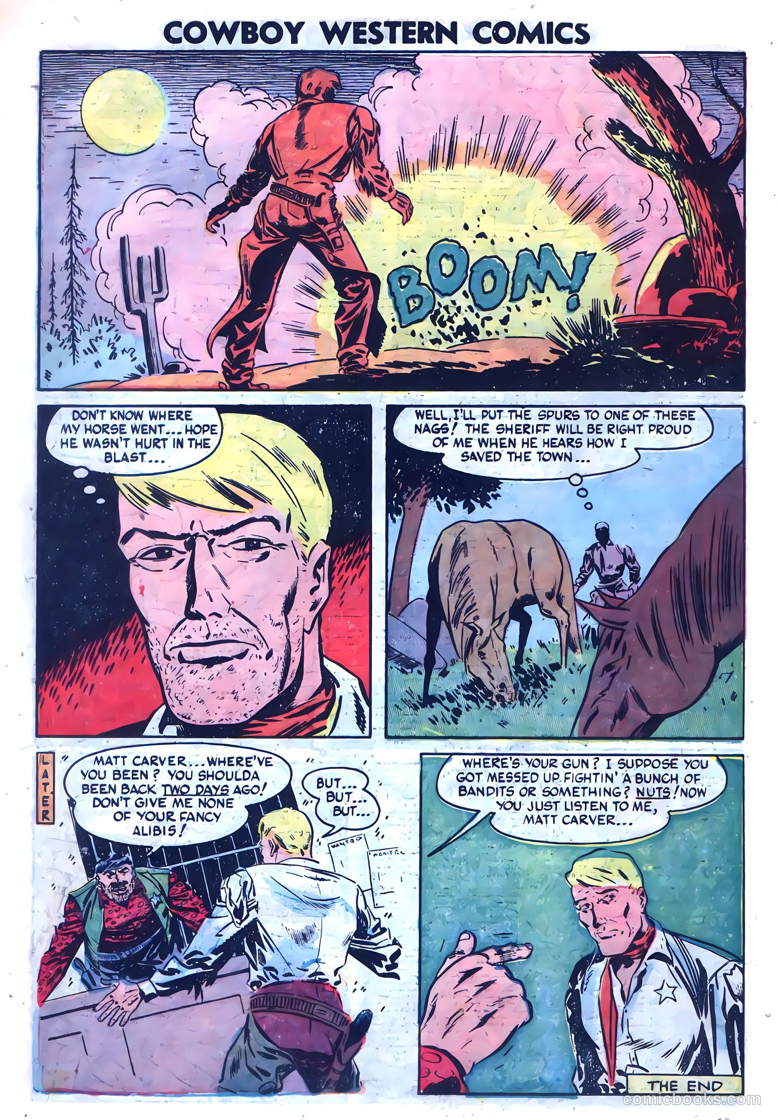 Cowboy Western Comics #46 (1953) — page 26 of 36