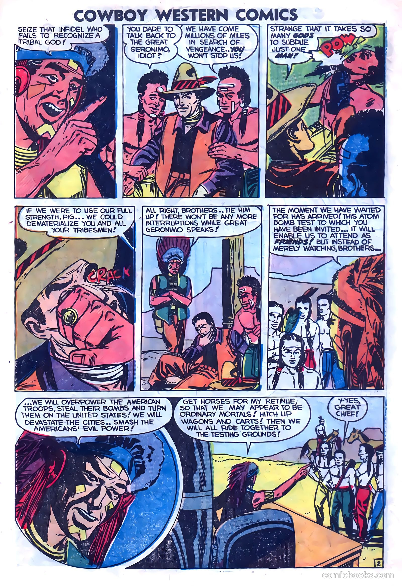 Cowboy Western Comics #46 (1953) — page 29 of 36