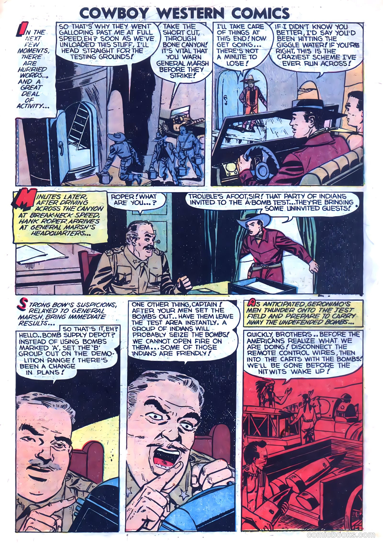 Cowboy Western Comics #46 (1953) — page 31 of 36
