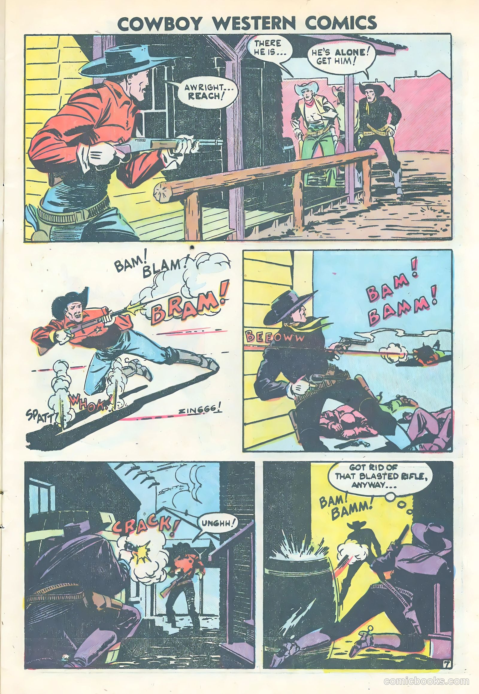 Cowboy Western Heroes #47 (1953) — page 9 of 36