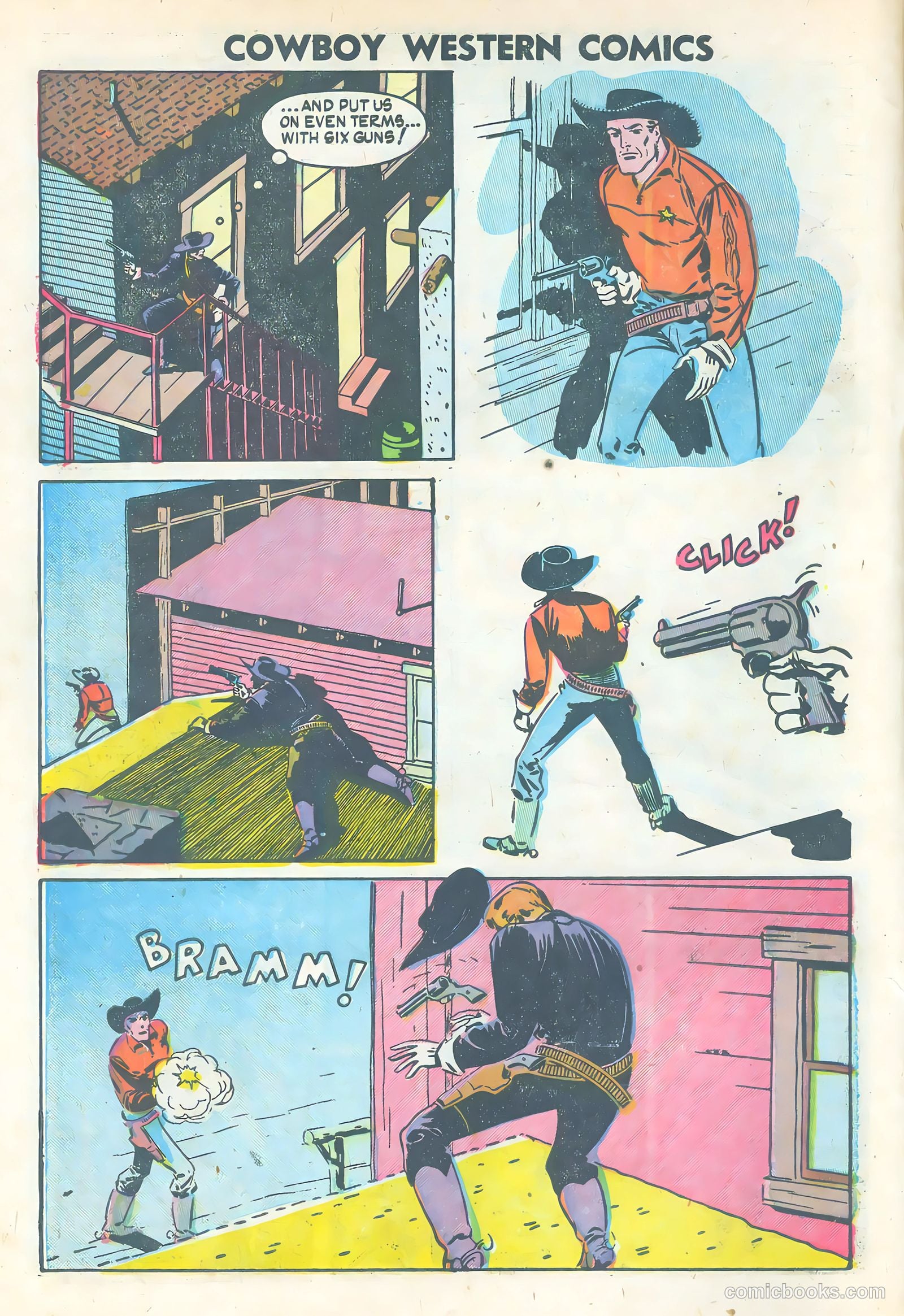 Cowboy Western Heroes #47 (1953) — page 10 of 36