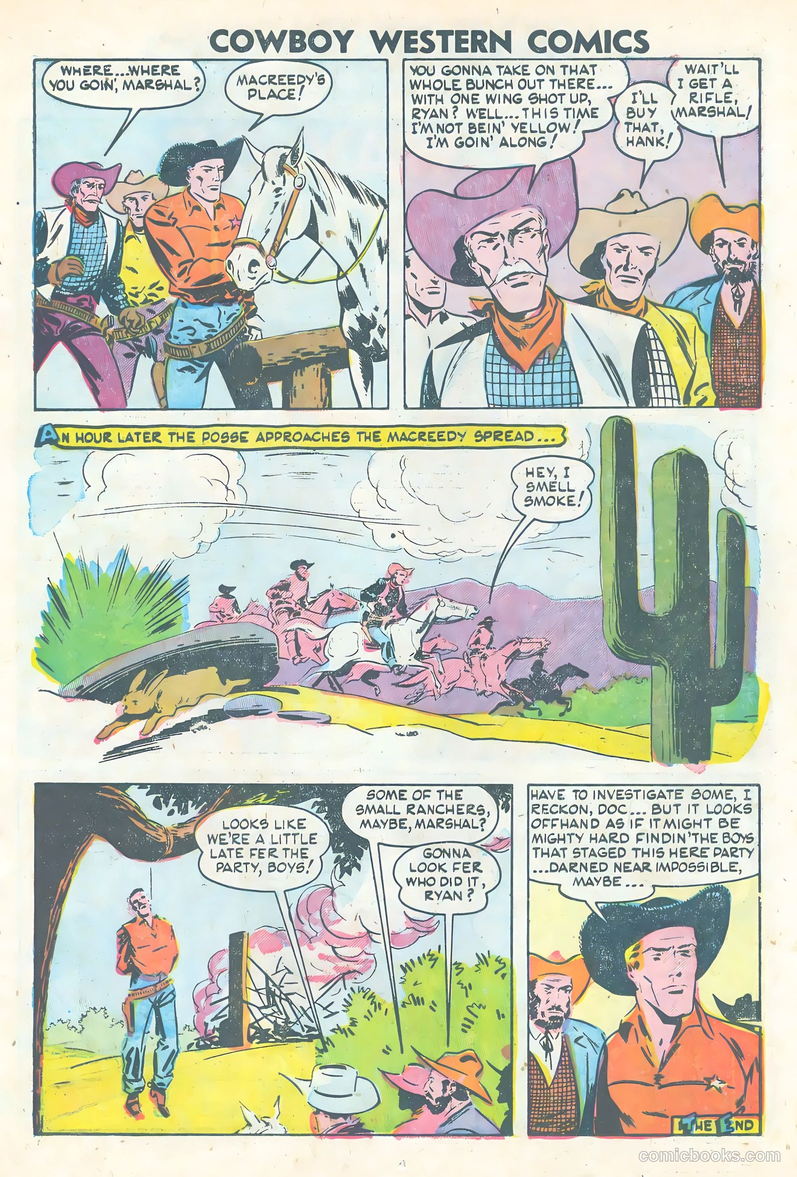 Cowboy Western Heroes #47 (1953) — page 11 of 36