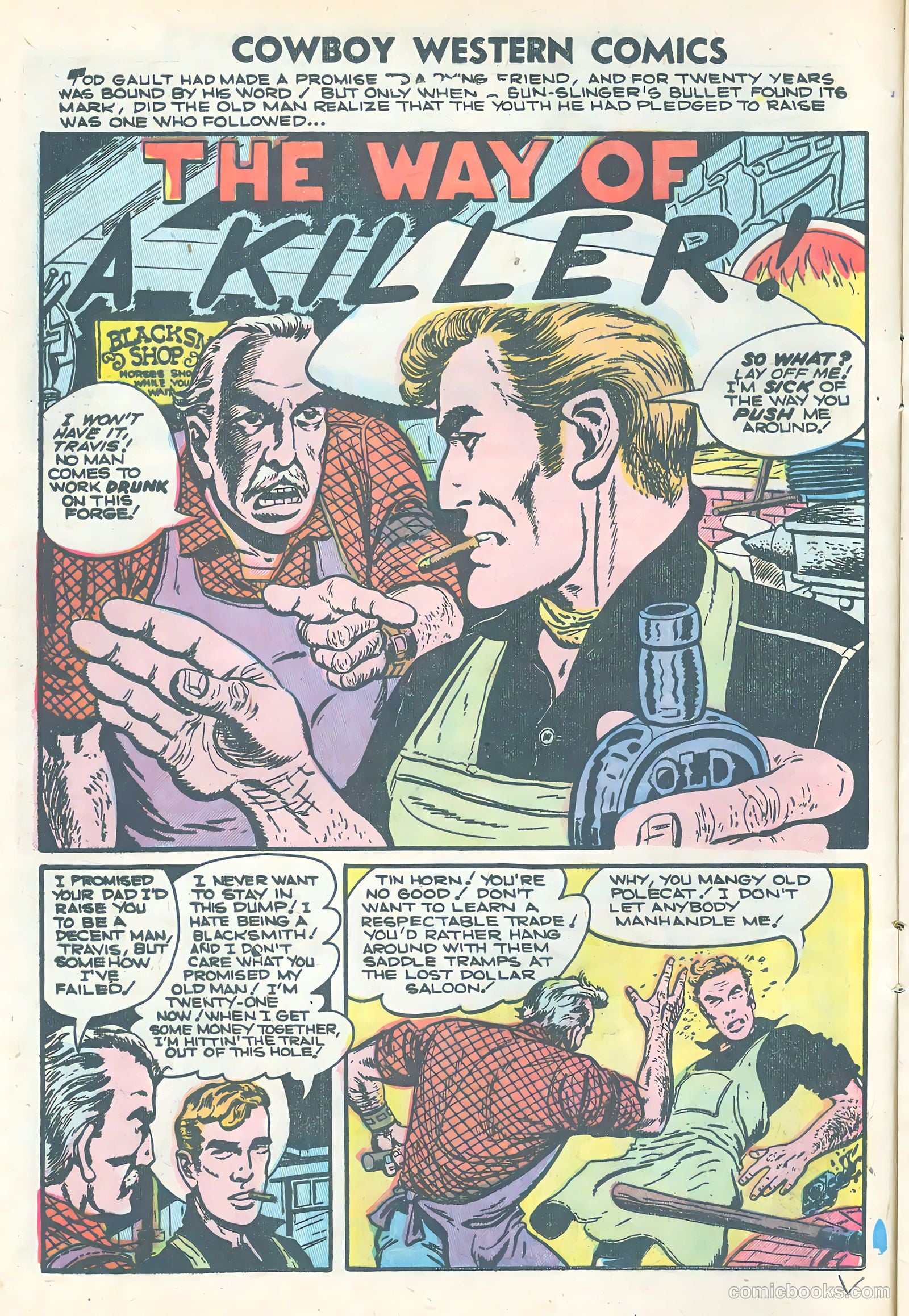 Cowboy Western Heroes #47 (1953) — page 12 of 36