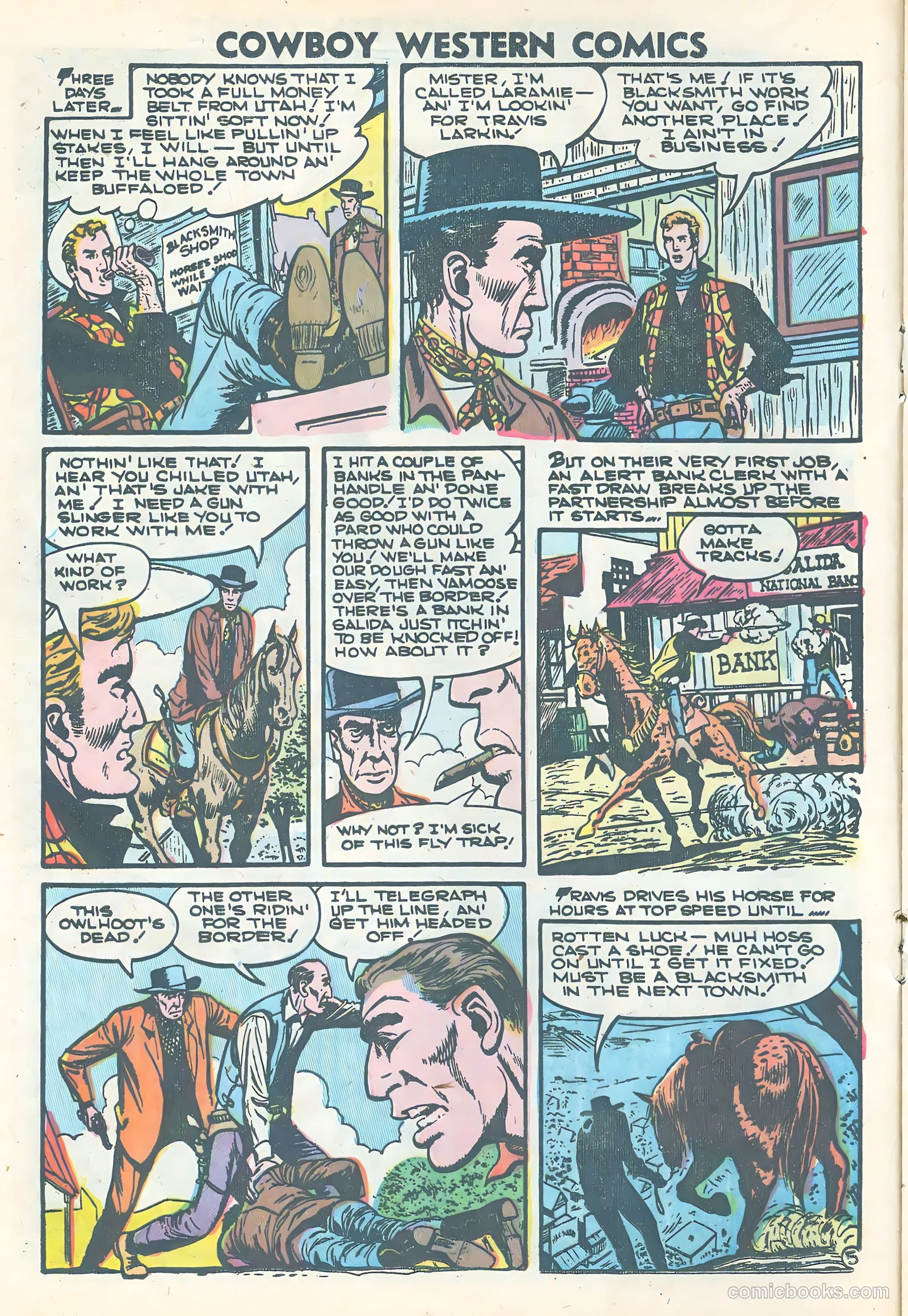 Cowboy Western Heroes #47 (1953) — page 16 of 36