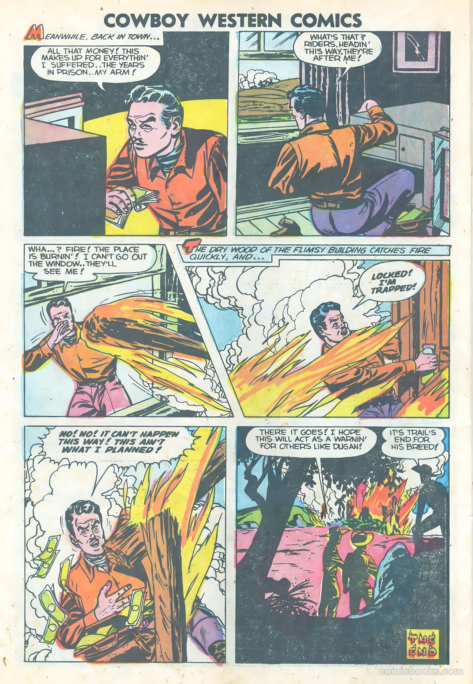 Cowboy Western Heroes #47 (1953) — page 26 of 36