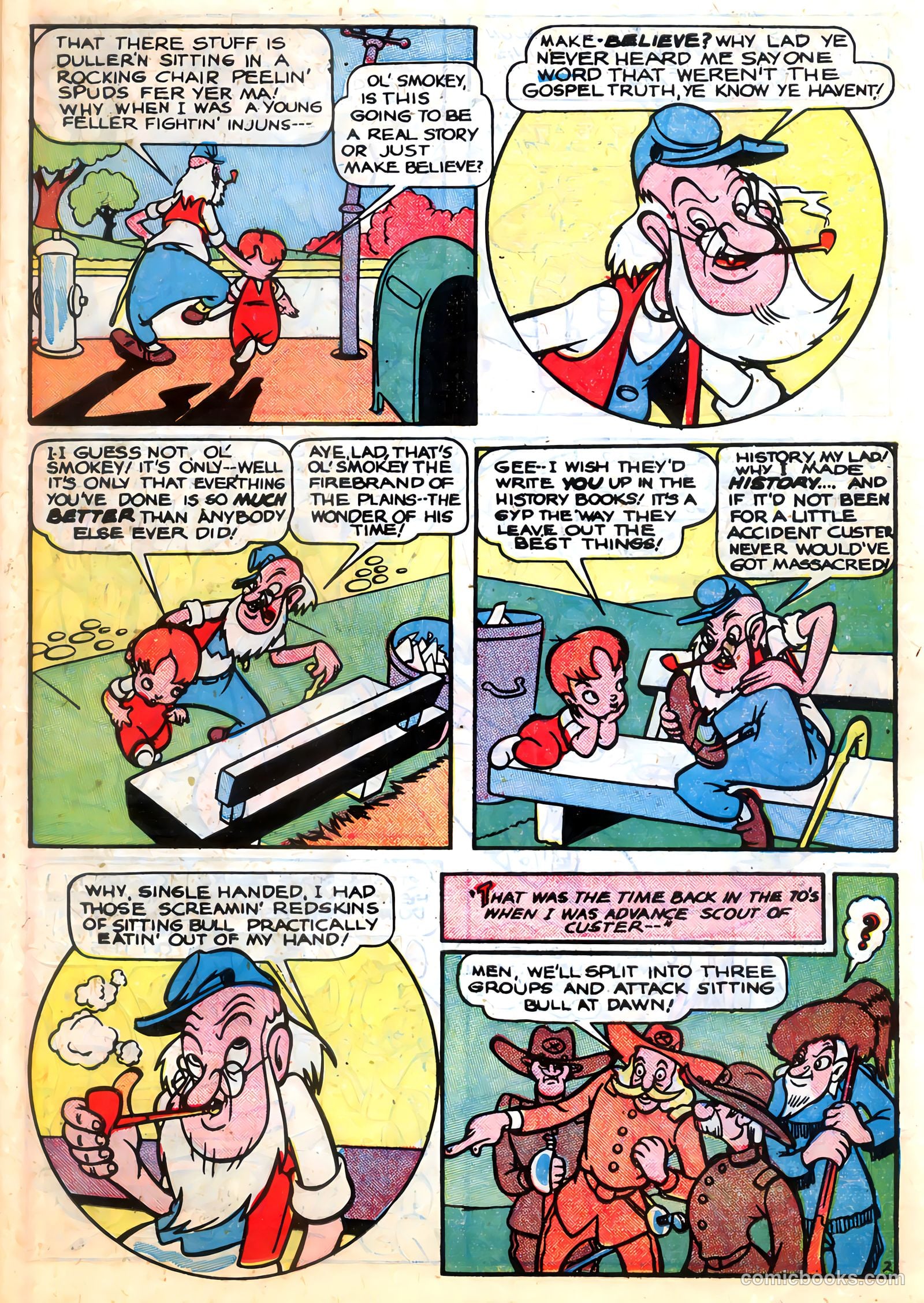 Cowboys 'n' Injuns #1 (1946) — page 11 of 52