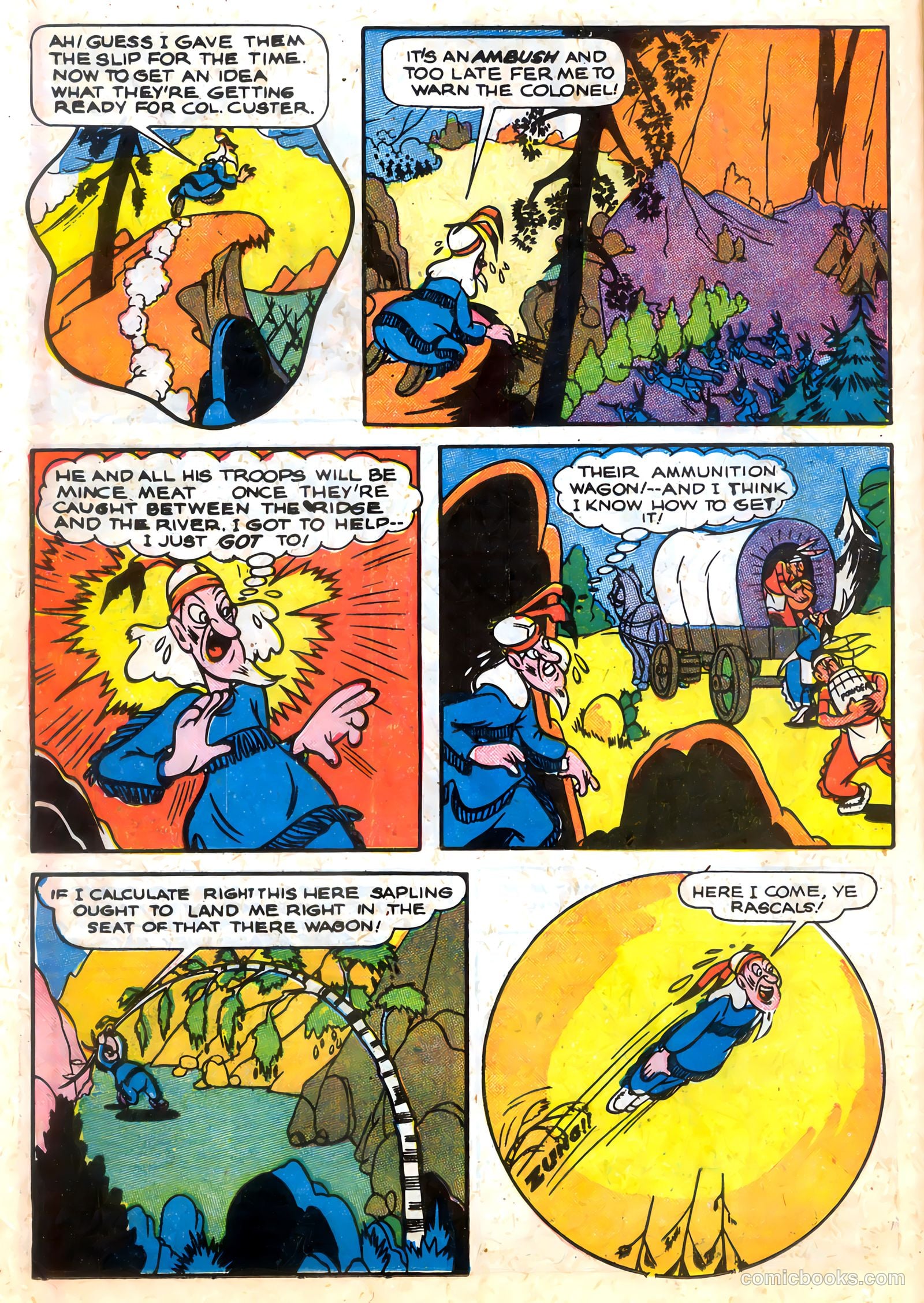 Cowboys 'n' Injuns #1 (1946) — page 16 of 52