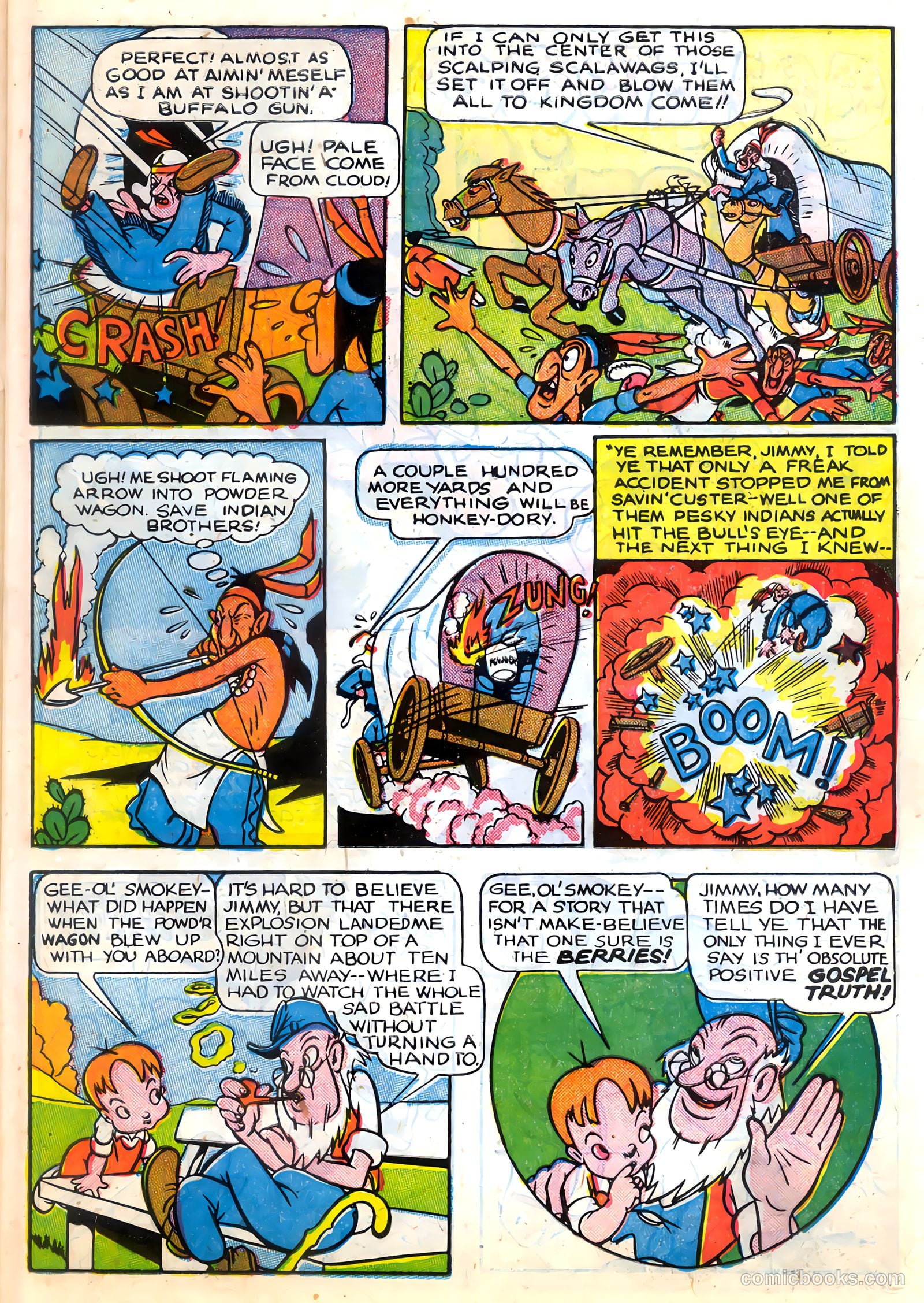 Cowboys 'n' Injuns #1 (1946) — page 17 of 52
