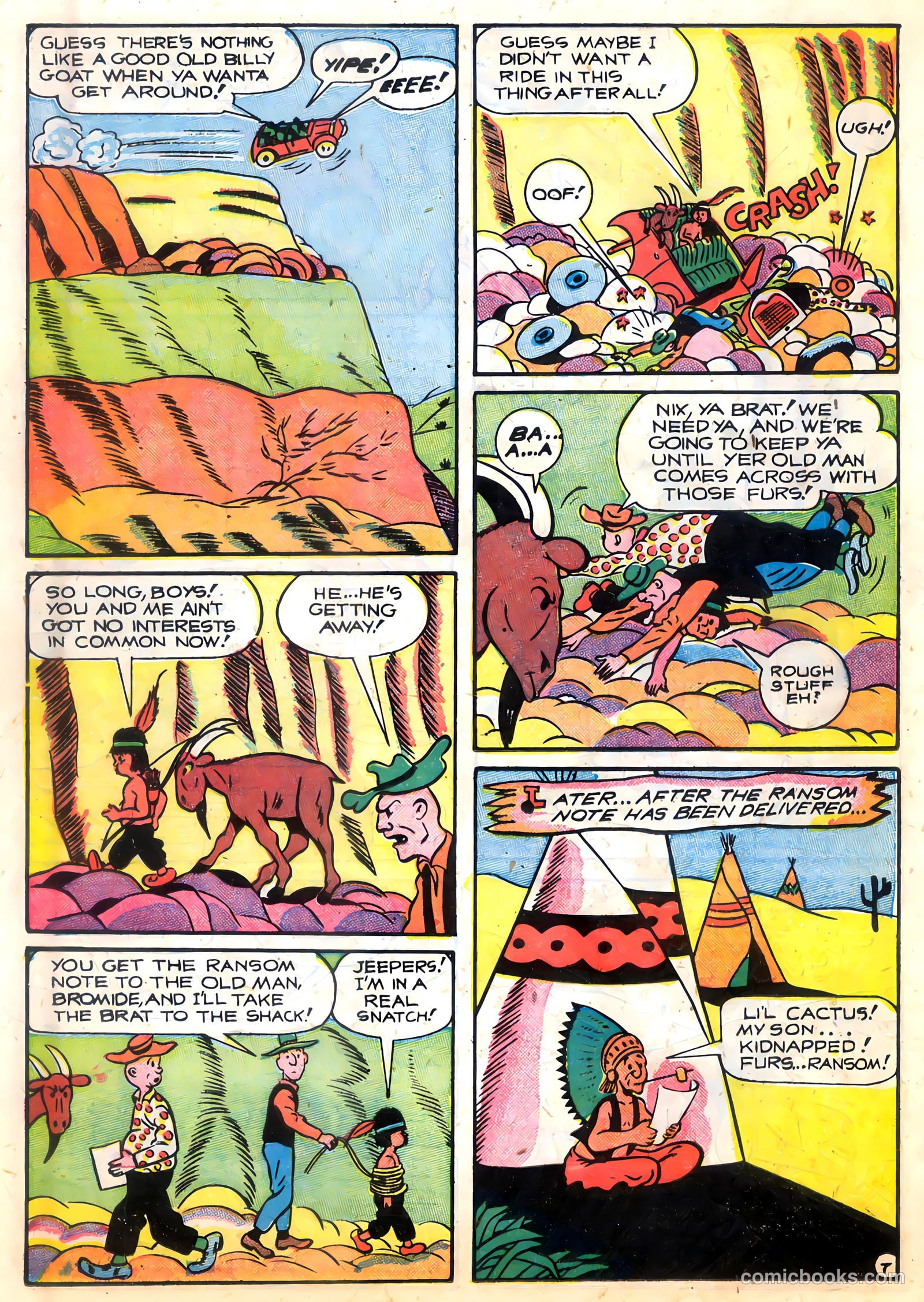 Cowboys 'n' Injuns #1 (1946) — page 34 of 52