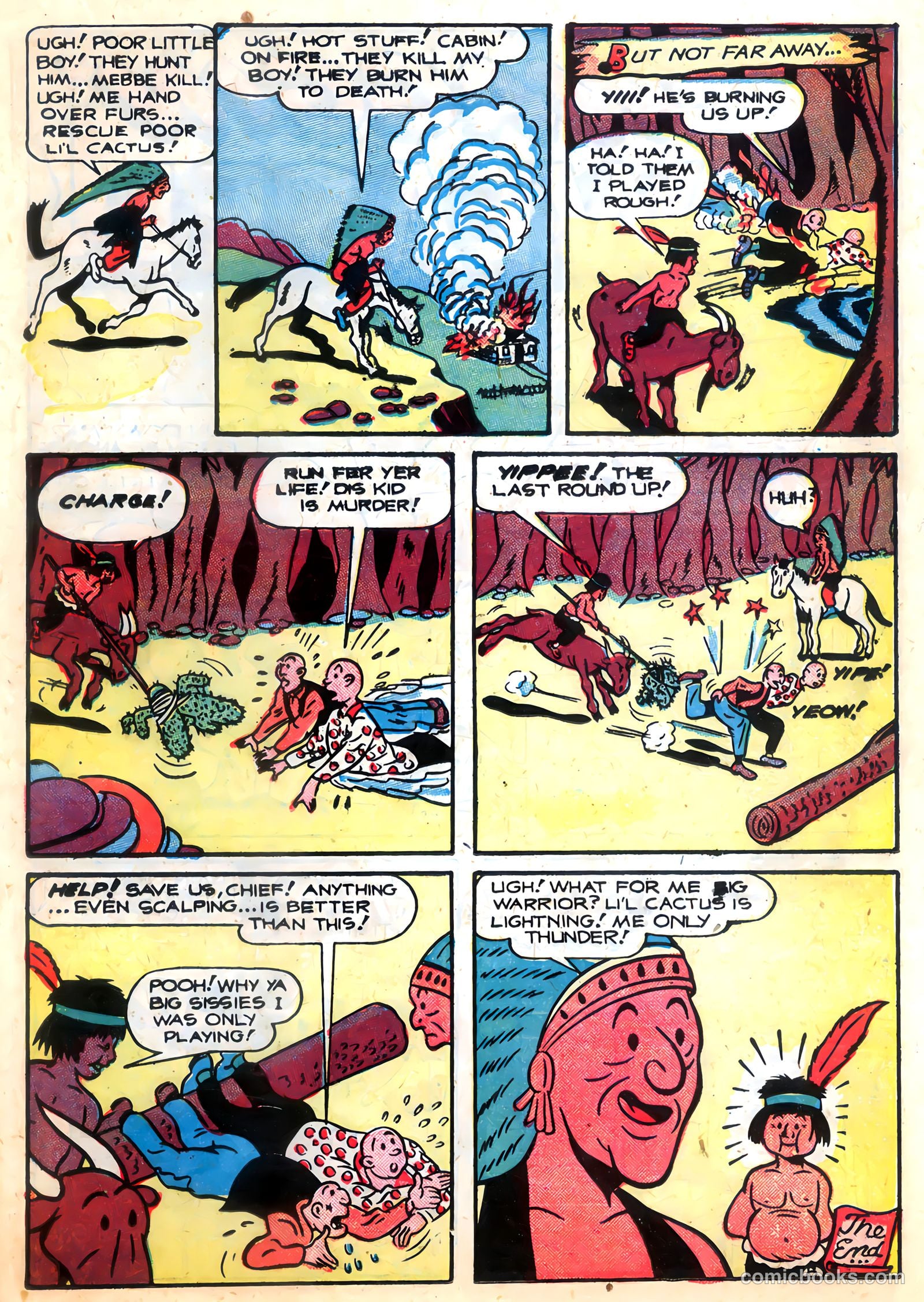 Cowboys 'n' Injuns #1 (1946) — page 35 of 52