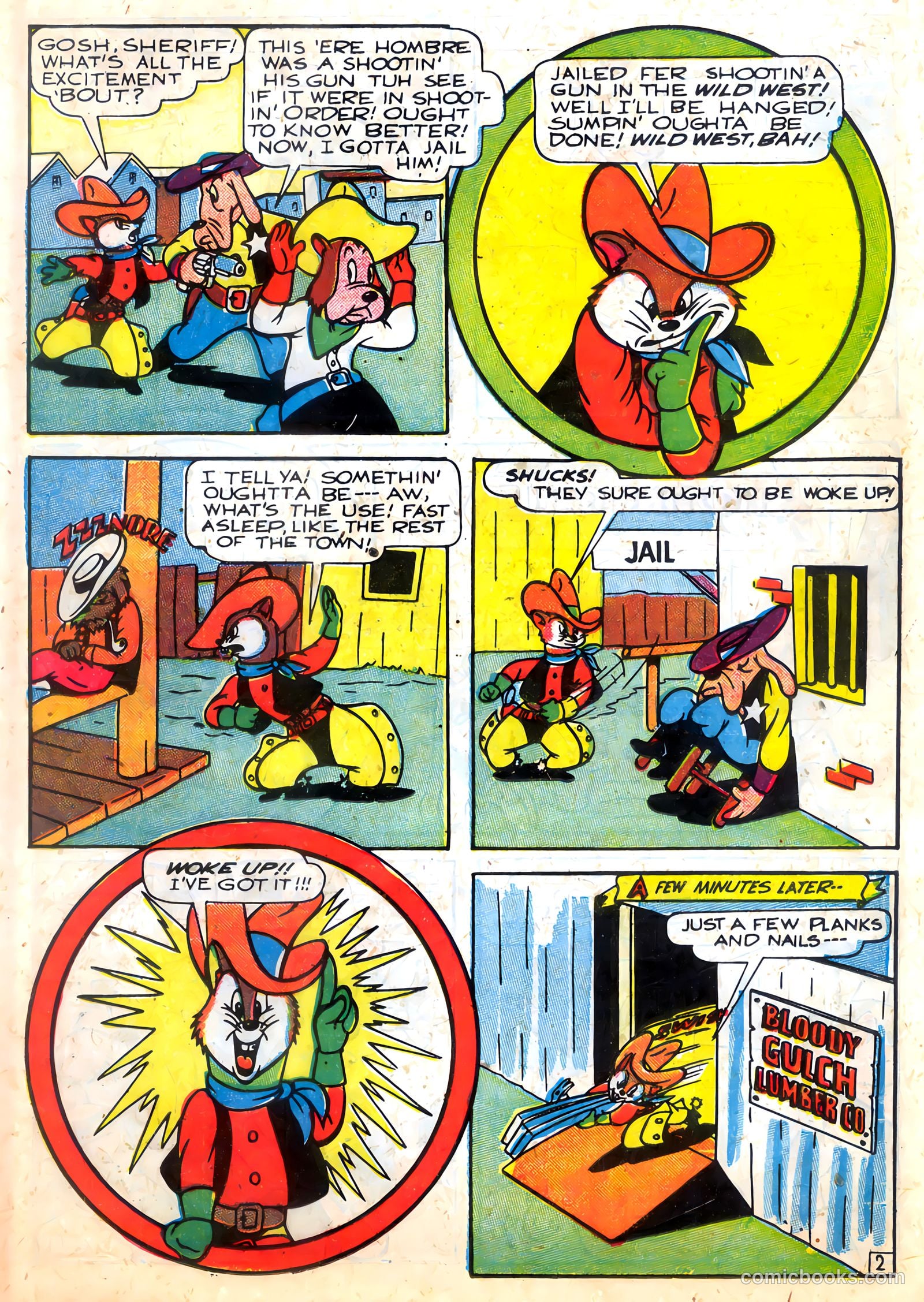 Cowboys 'n' Injuns #1 (1946) — page 37 of 52