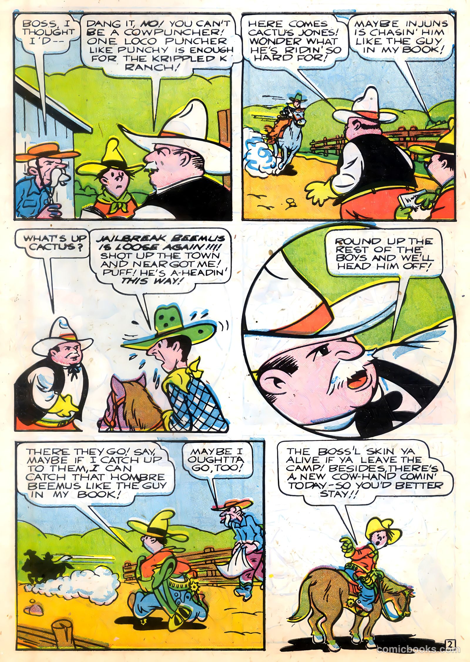 Cowboys 'n' Injuns #1 (1946) — page 45 of 52