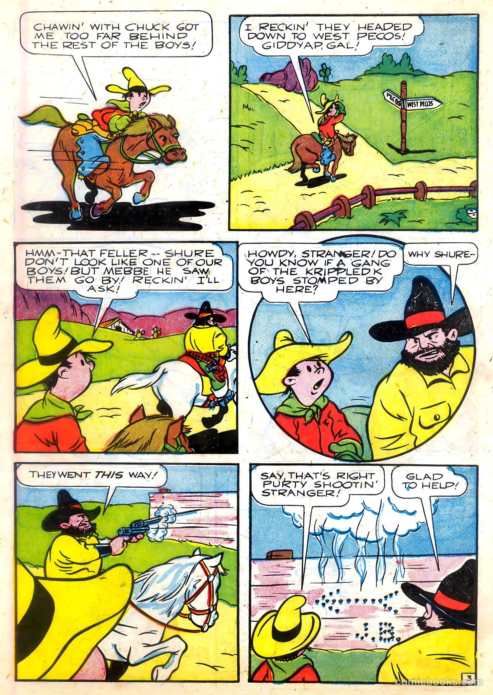 Cowboys 'n' Injuns #1 (1946) — page 46 of 52