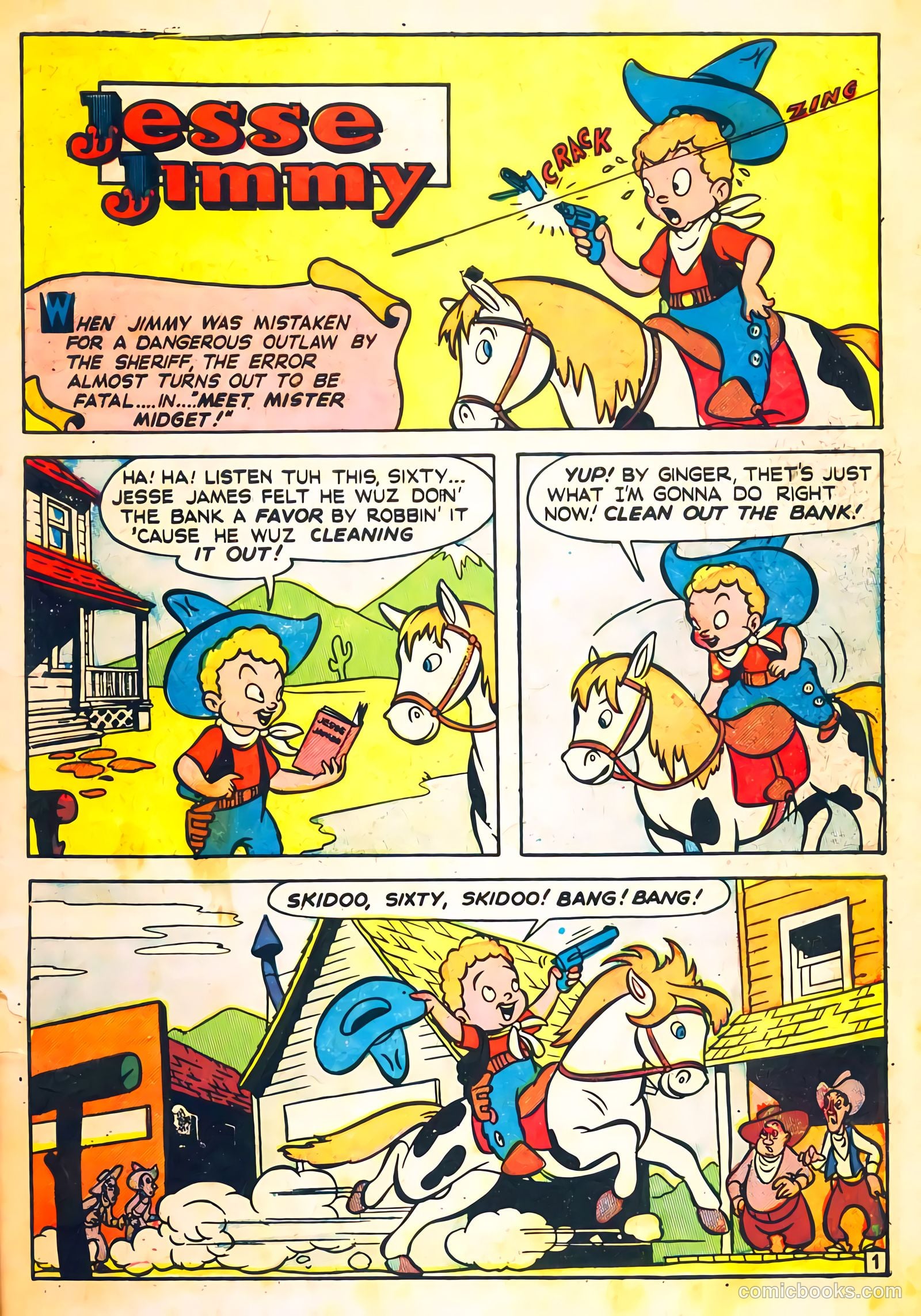 Cowboys 'N' Injuns #1 (1958) — page 3 of 36