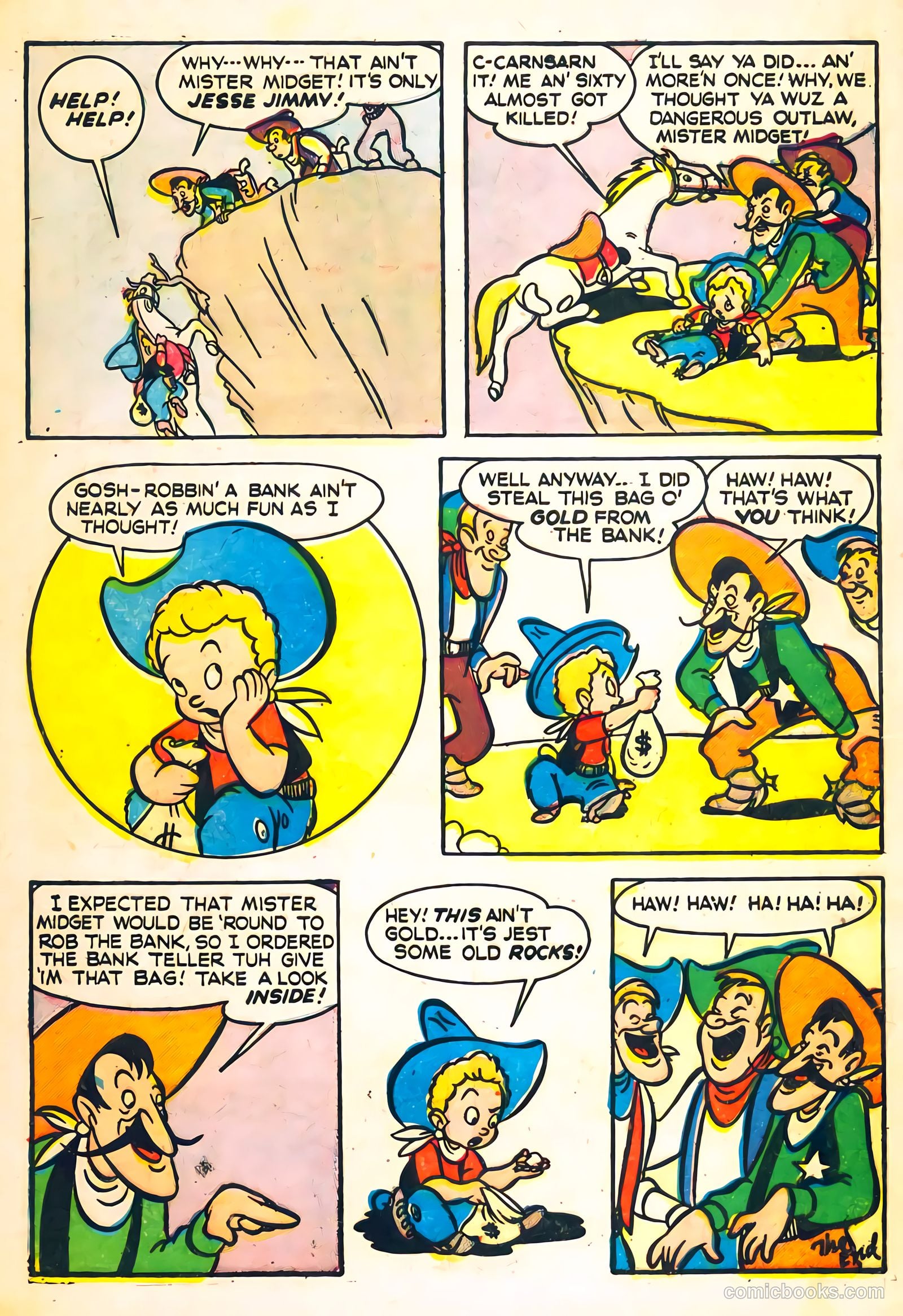 Cowboys 'N' Injuns #1 (1958) — page 8 of 36