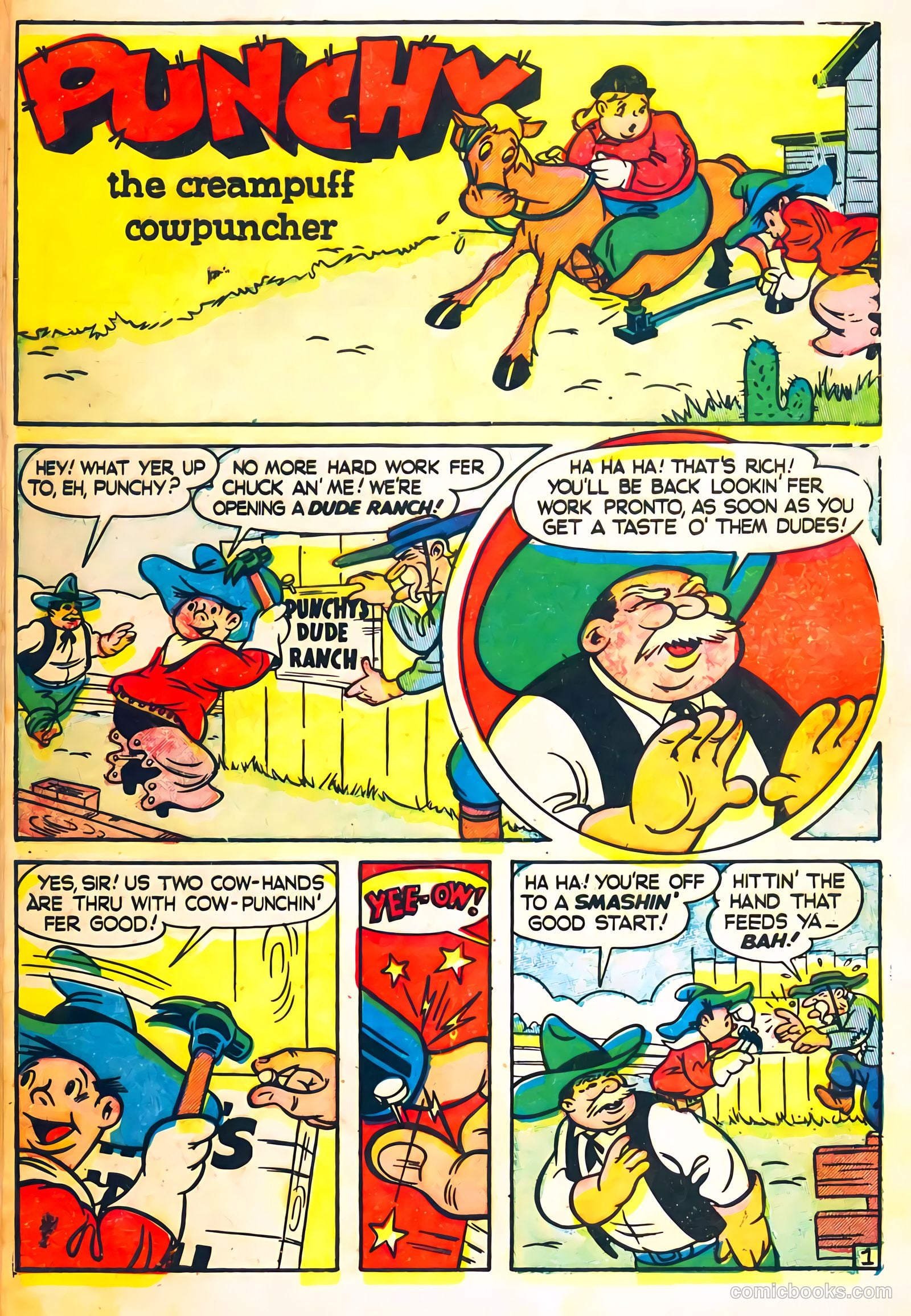 Cowboys 'N' Injuns #1 (1958) — page 28 of 36