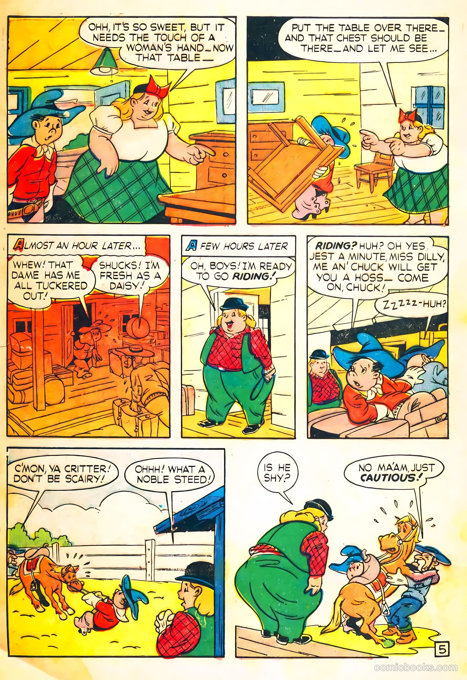 Cowboys 'N' Injuns #1 (1958) — page 32 of 36
