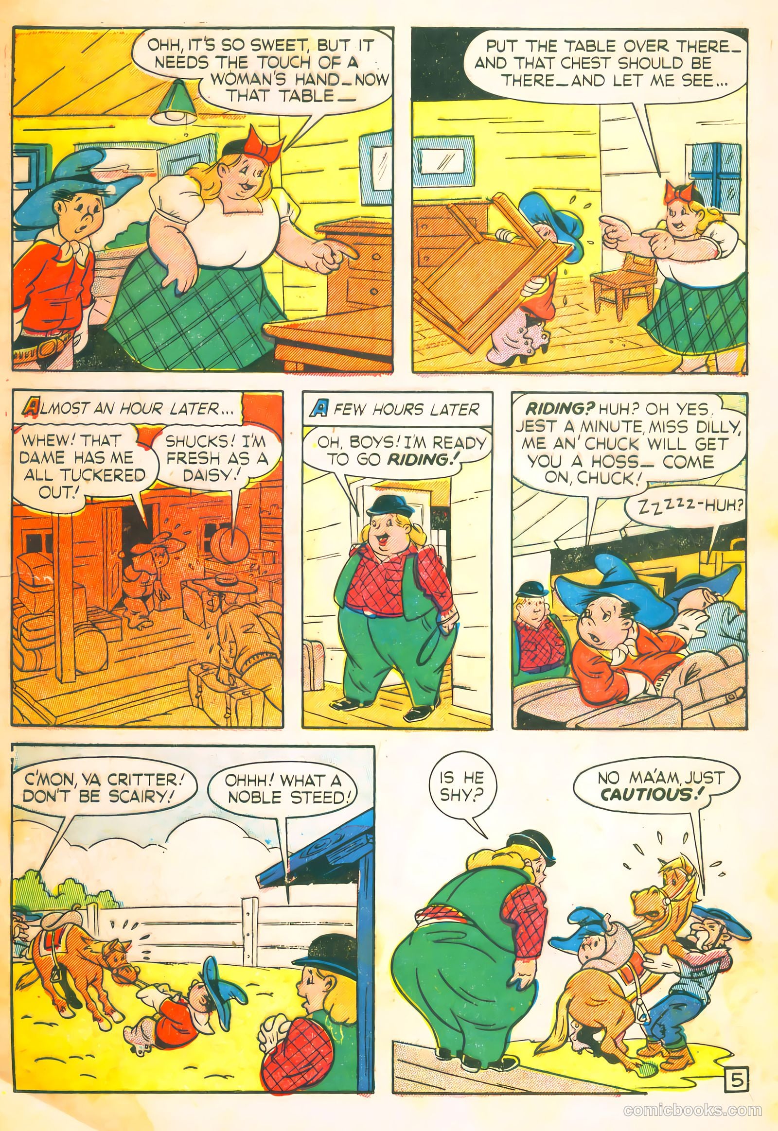 Cowboys 'N' Injuns #10 (1963) — page 32 of 36