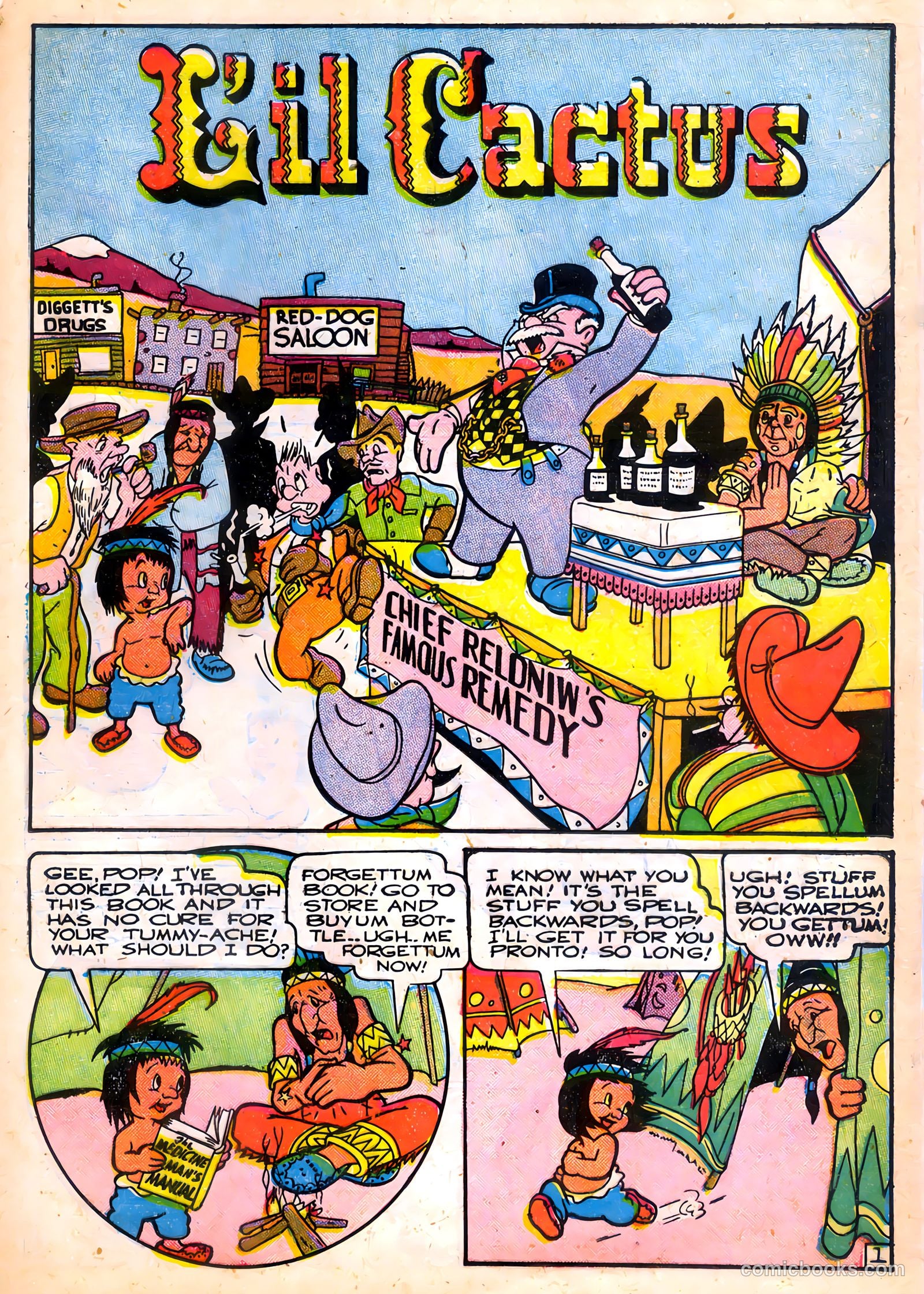 Cowboys 'n' Injuns #2 (1946) — page 35 of 52