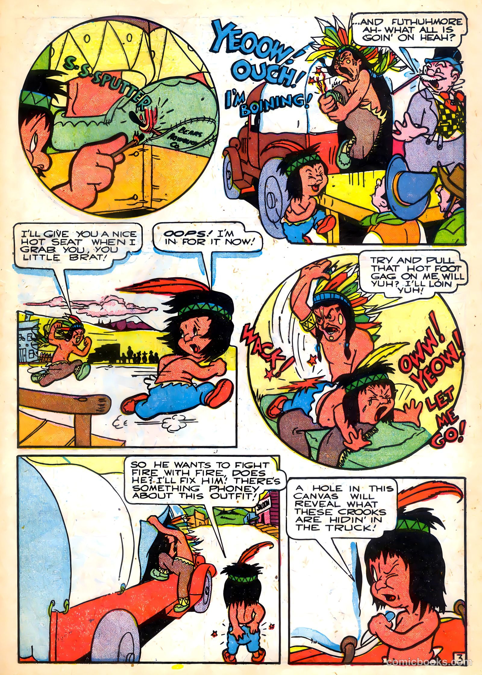Cowboys 'n' Injuns #2 (1946) — page 37 of 52