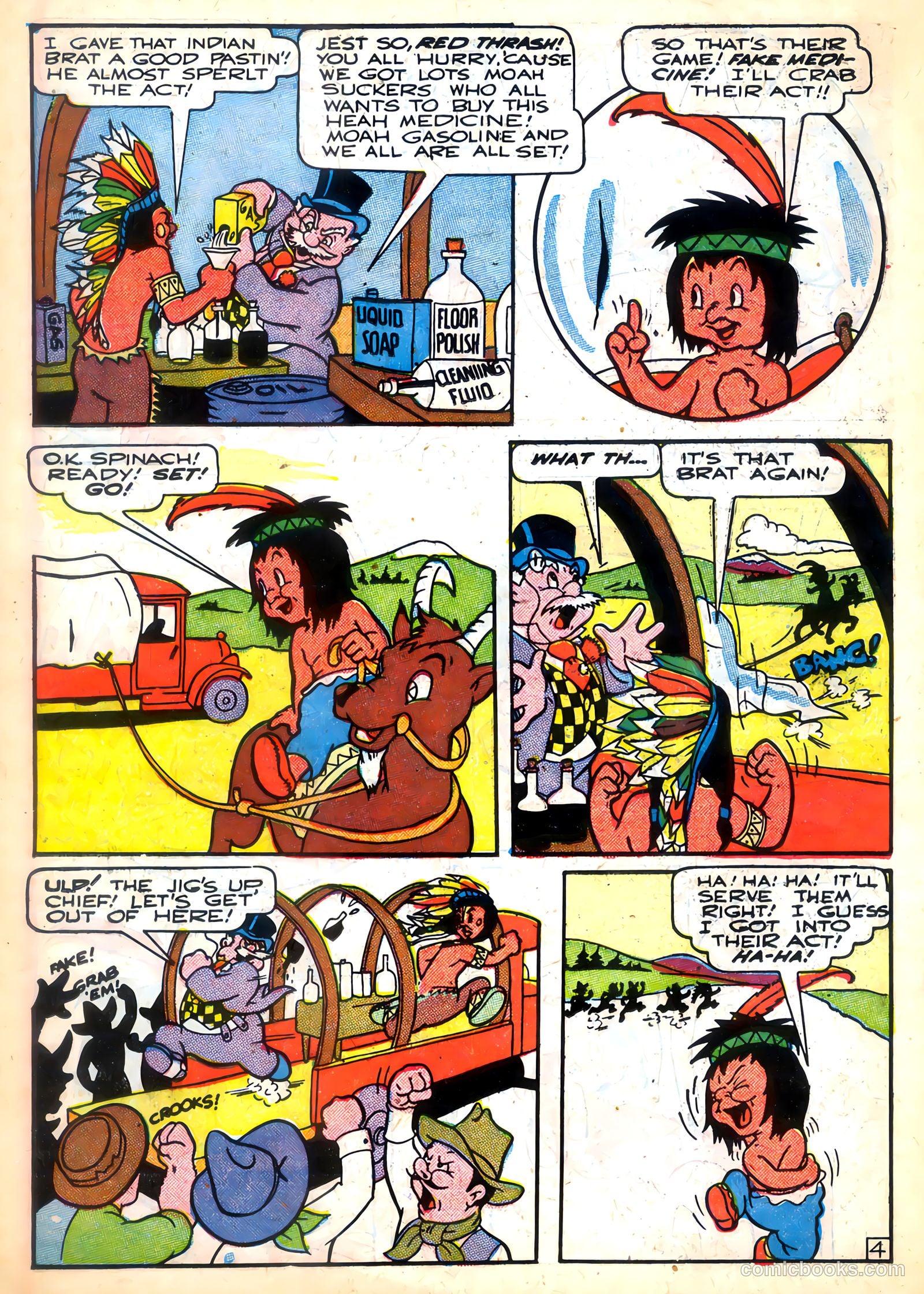 Cowboys 'n' Injuns #2 (1946) — page 38 of 52