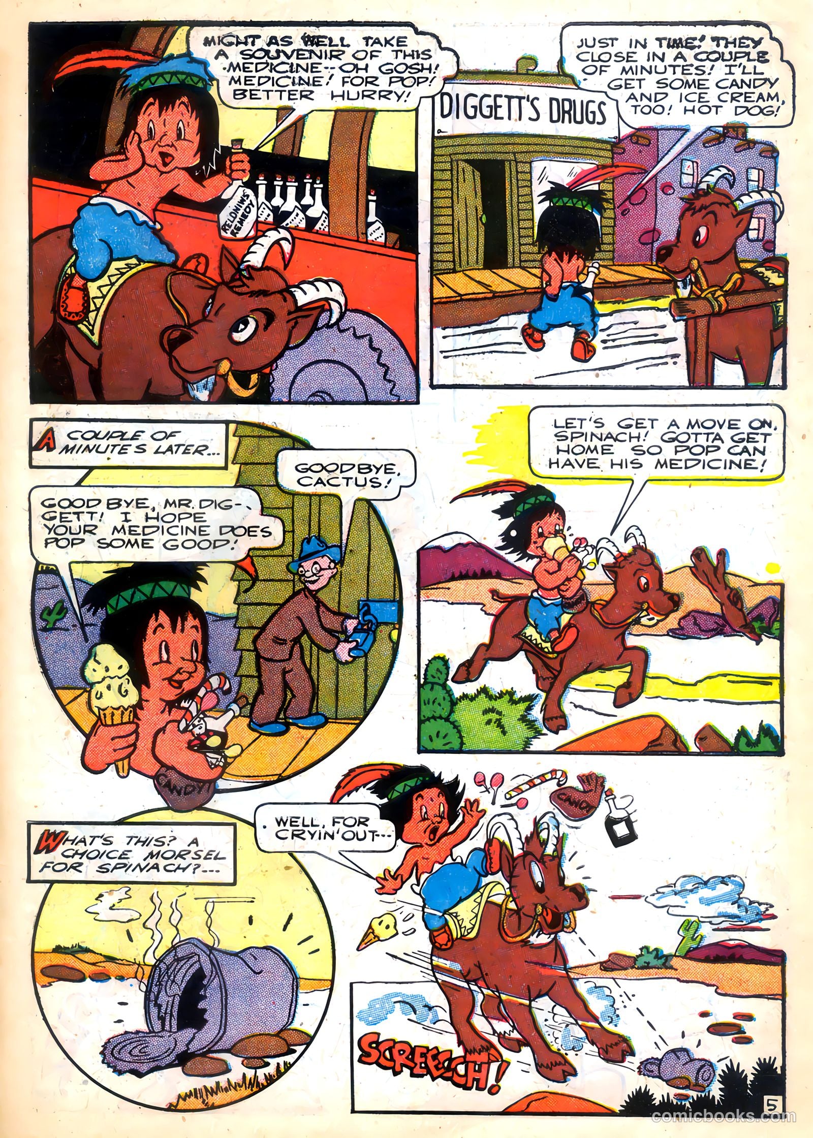 Cowboys 'n' Injuns #2 (1946) — page 39 of 52
