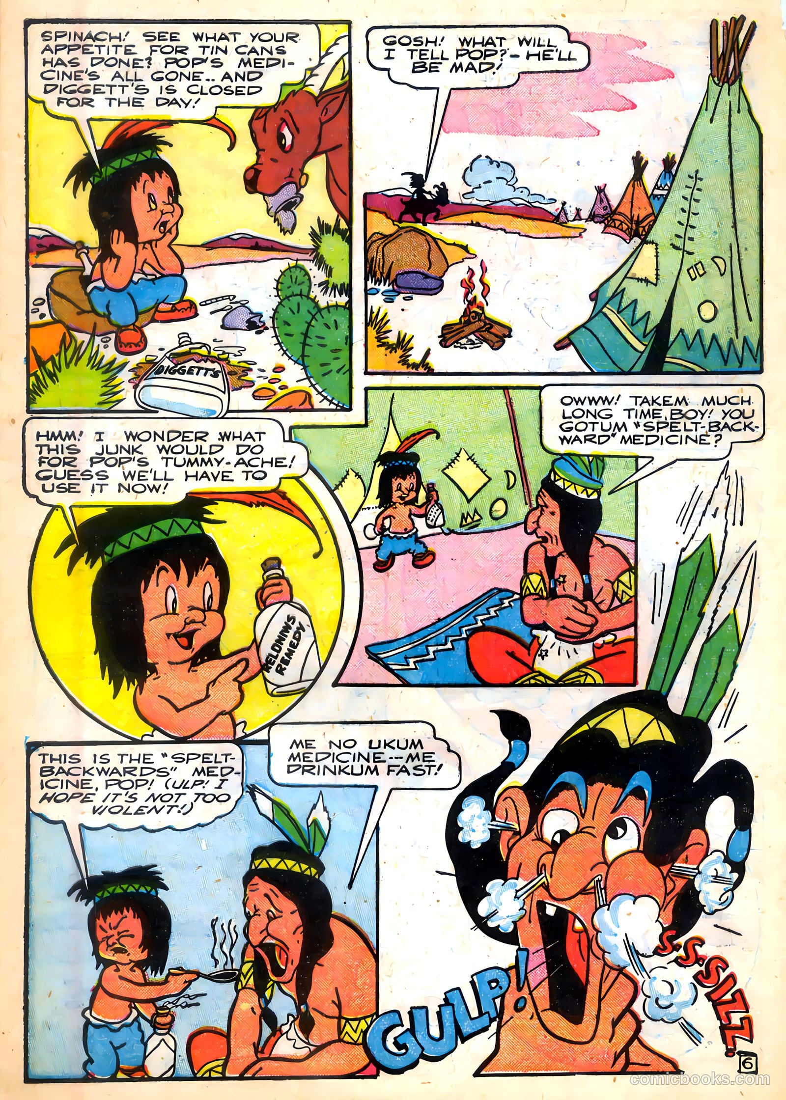 Cowboys 'n' Injuns #2 (1946) — page 40 of 52