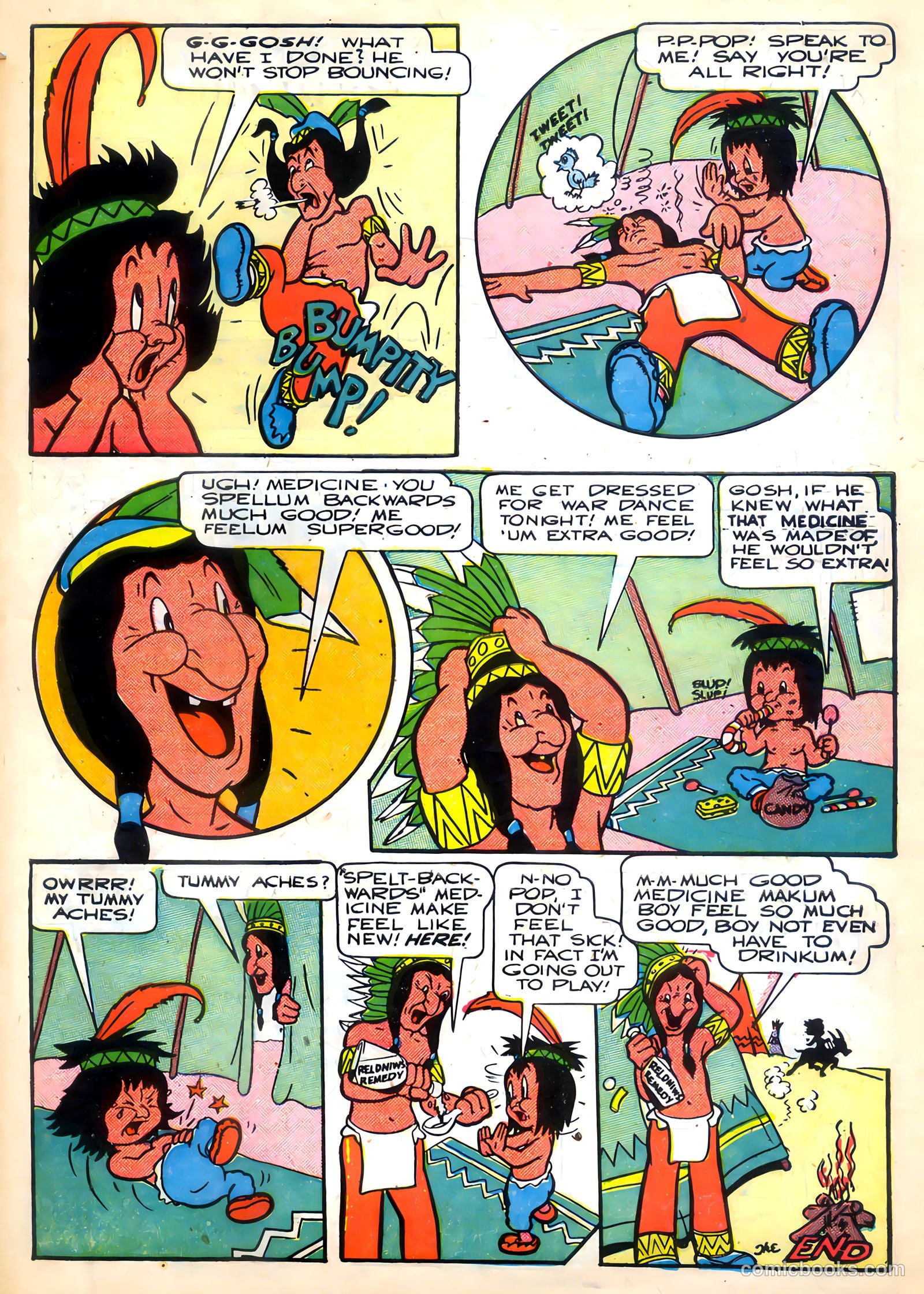 Cowboys 'n' Injuns #2 (1946) — page 41 of 52