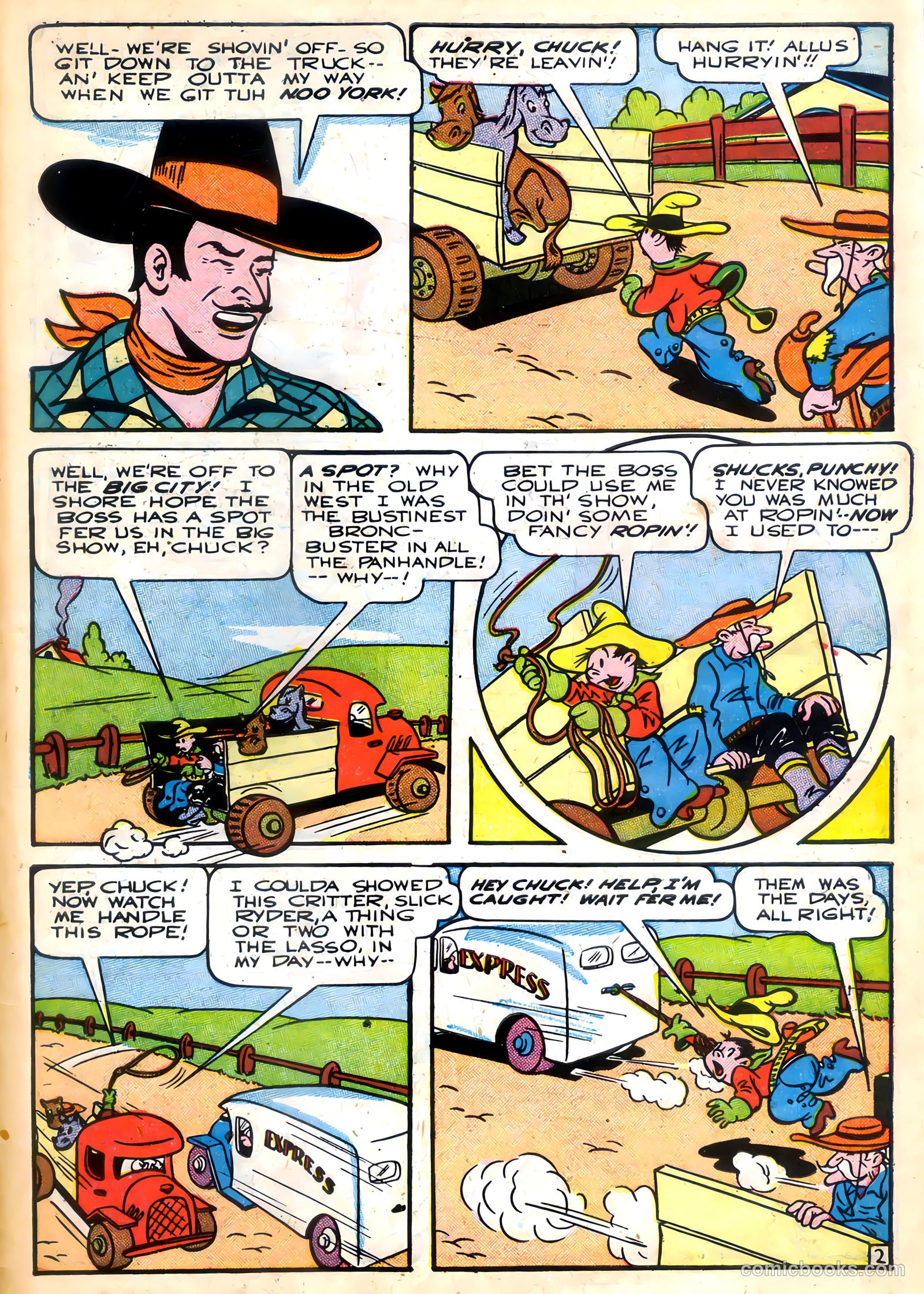 Cowboys 'n' Injuns #2 (1946) — page 45 of 52
