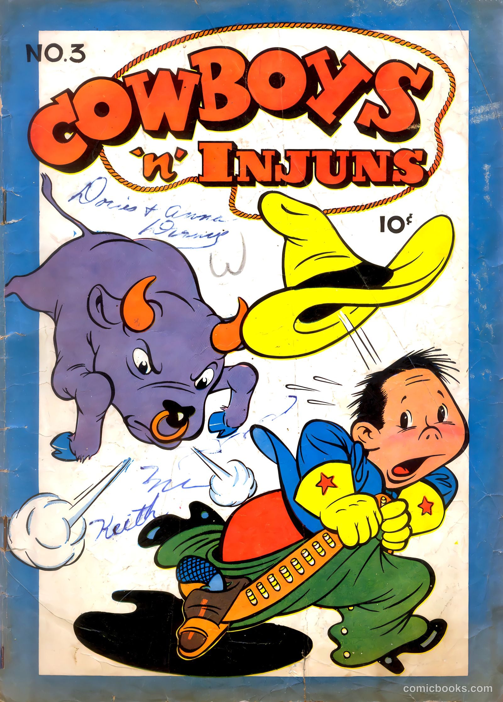 Cowboys 'n' Injuns #3 (1947) — page 1 of 37