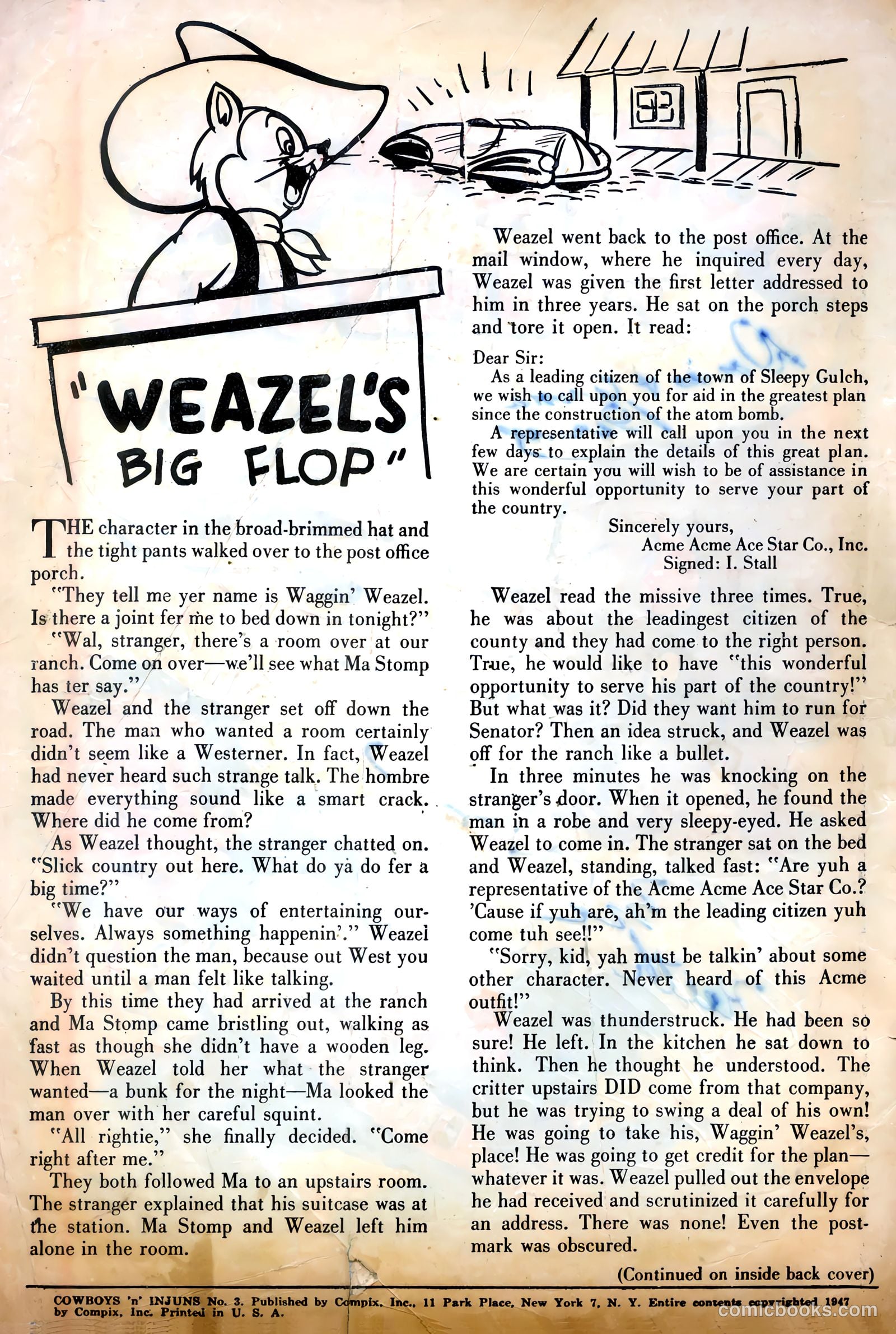 Cowboys 'n' Injuns #3 (1947) — page 2 of 37