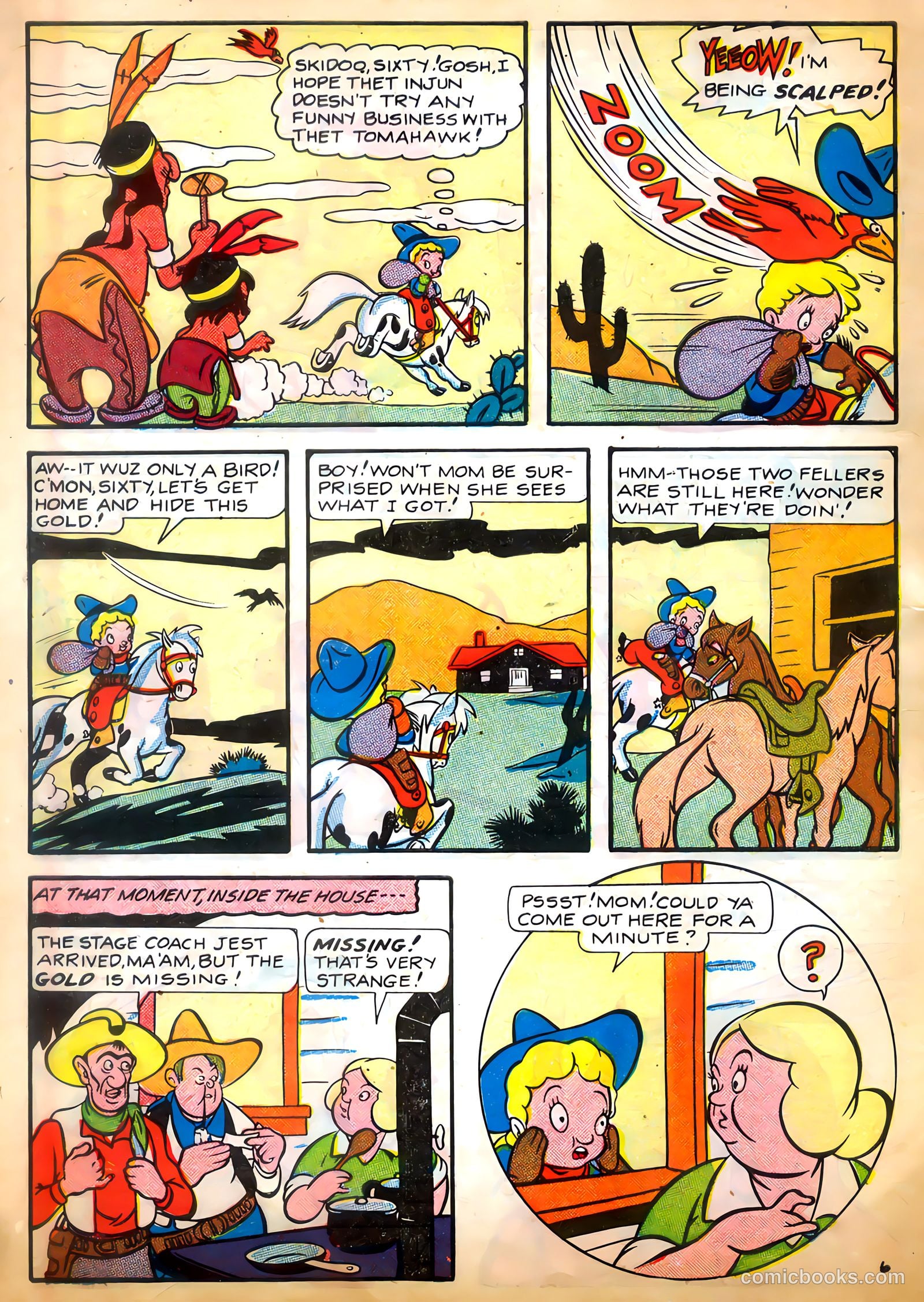 Cowboys 'n' Injuns #3 (1947) — page 8 of 37