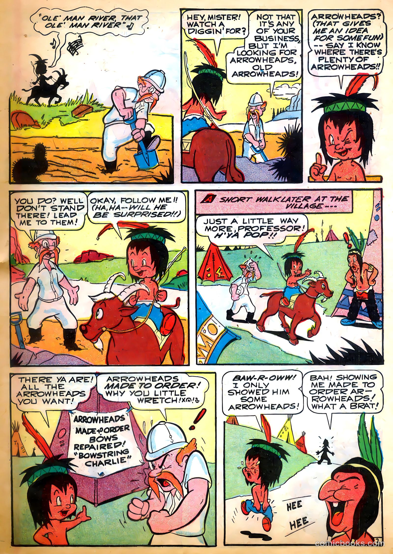 Cowboys 'n' Injuns #3 (1947) — page 25 of 37