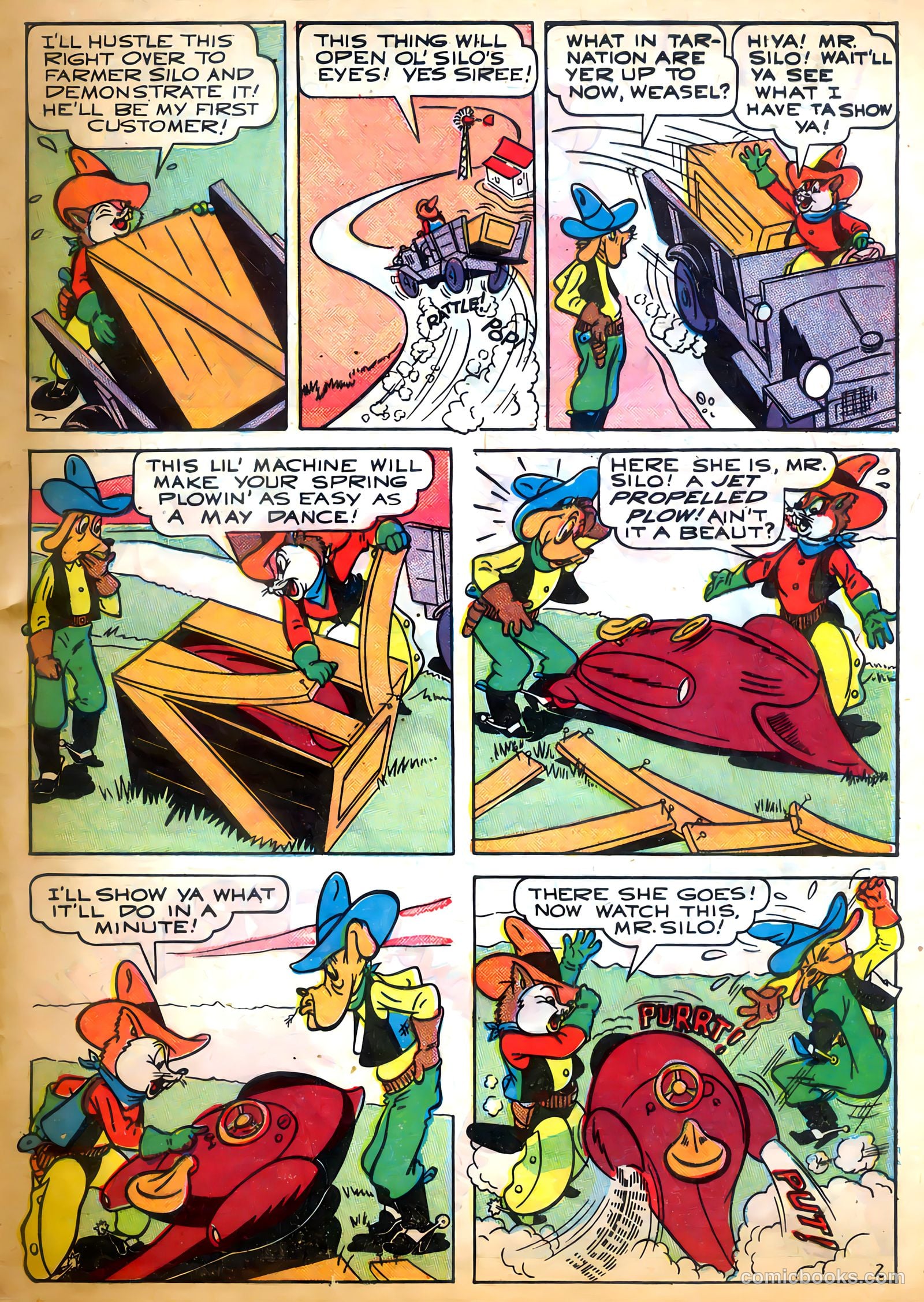 Cowboys 'n' Injuns #3 (1947) — page 31 of 37