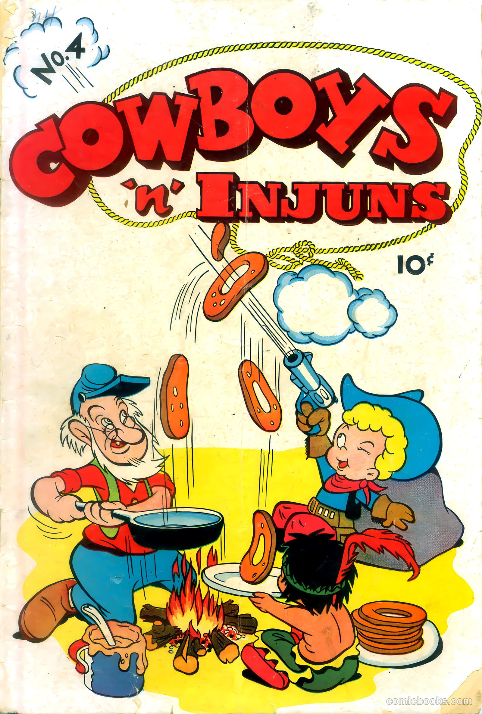 Cowboys 'n' Injuns #4 (1947) — page 1 of 36