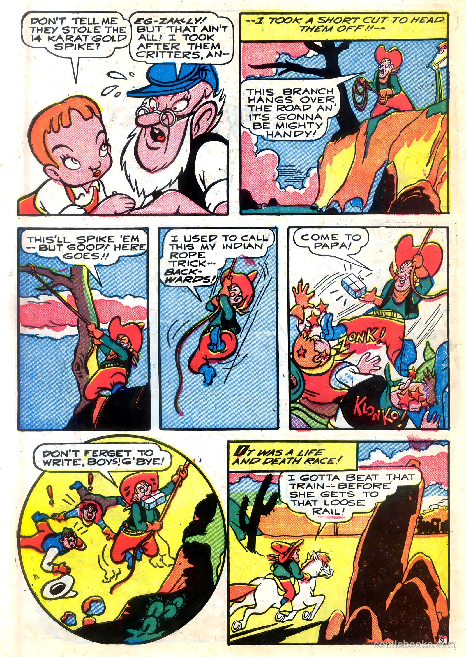 Cowboys 'n' Injuns #4 (1947) — page 8 of 36