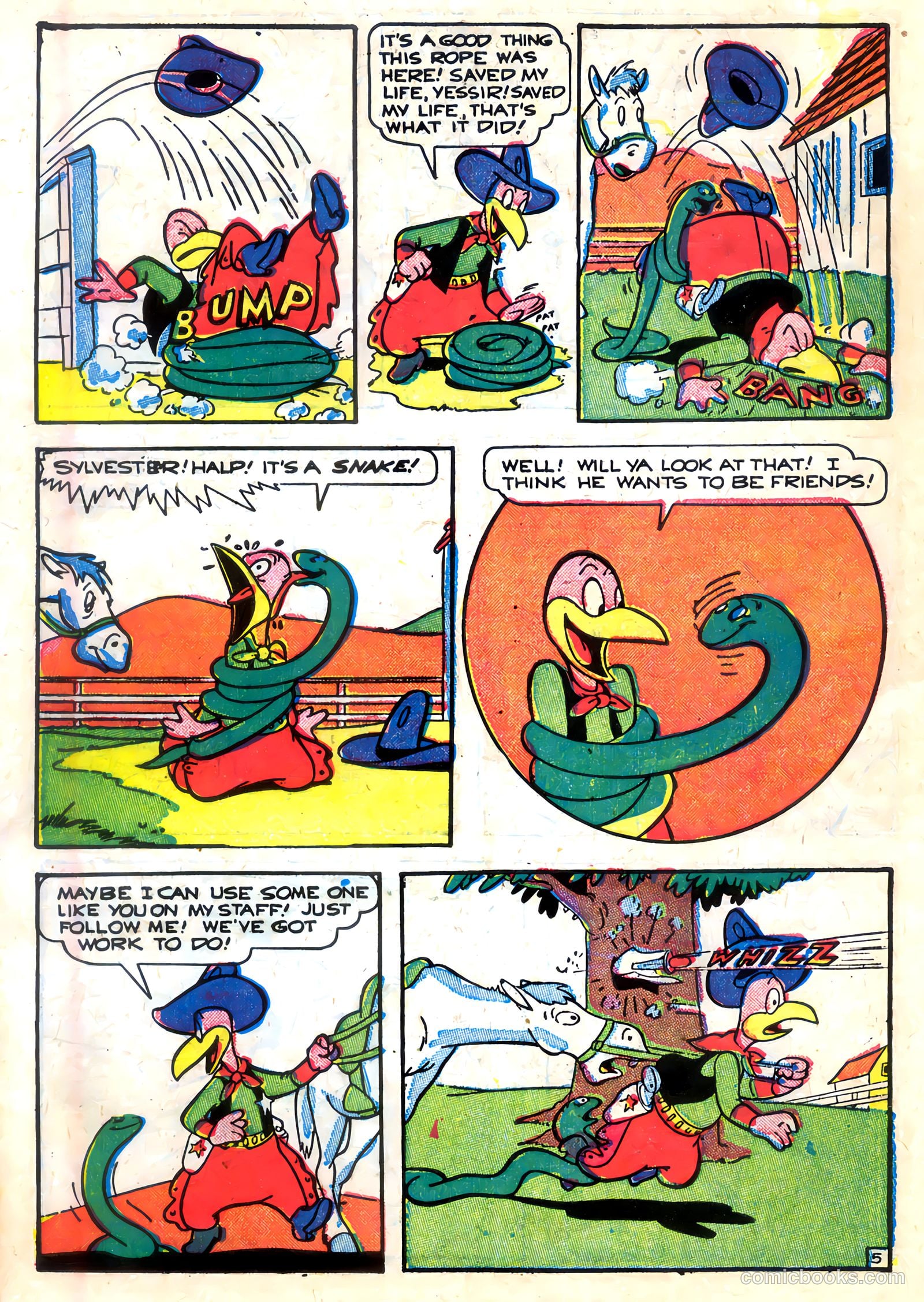 Cowboys 'n' Injuns #4 (1947) — page 32 of 36